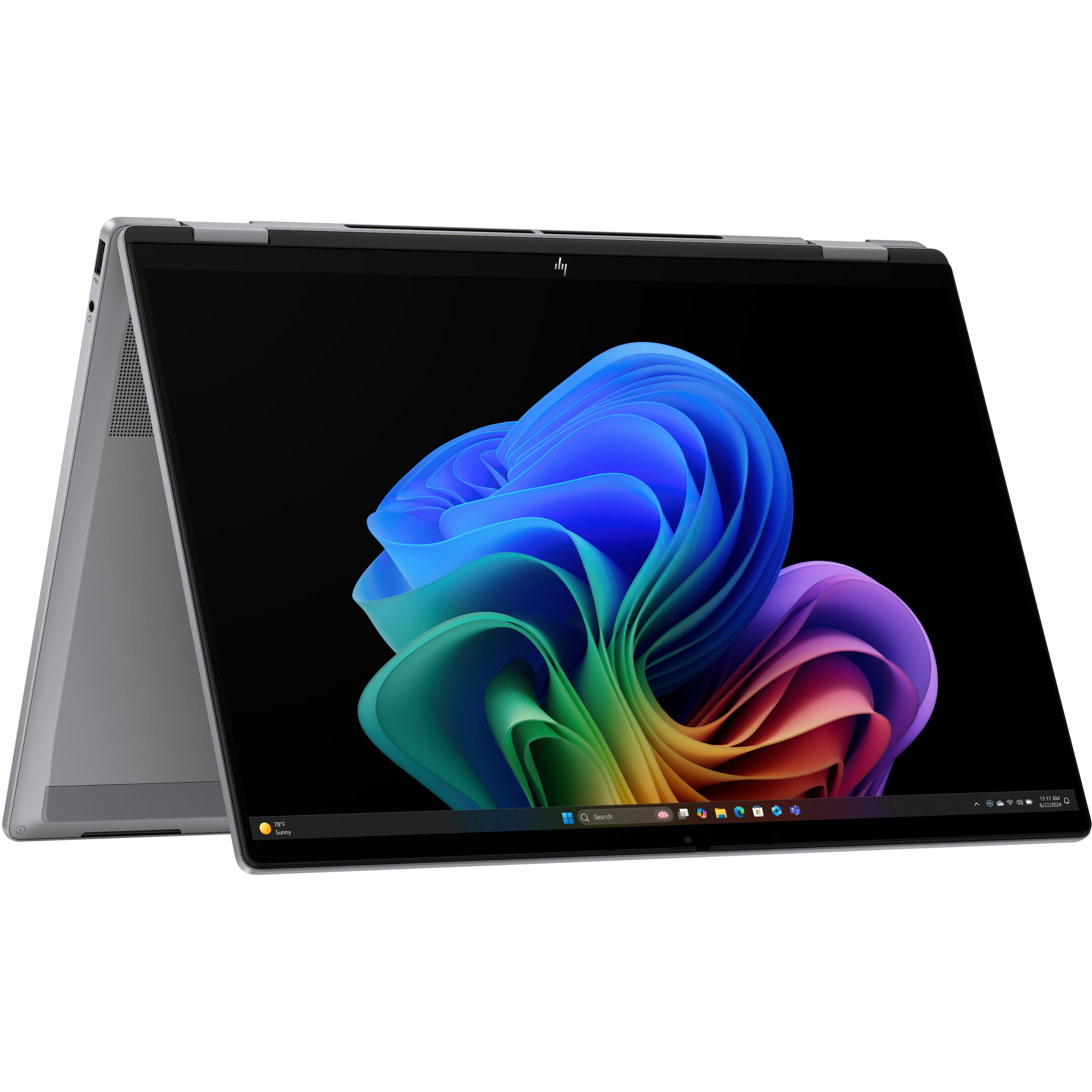Laptop HP OmniBook X Flip 16" 2k Touchscreen Ryzen AI 5 340 (16GB RAM, 512GB SSD, Windows 11 Home) – internacionalna non HR tipkovnica