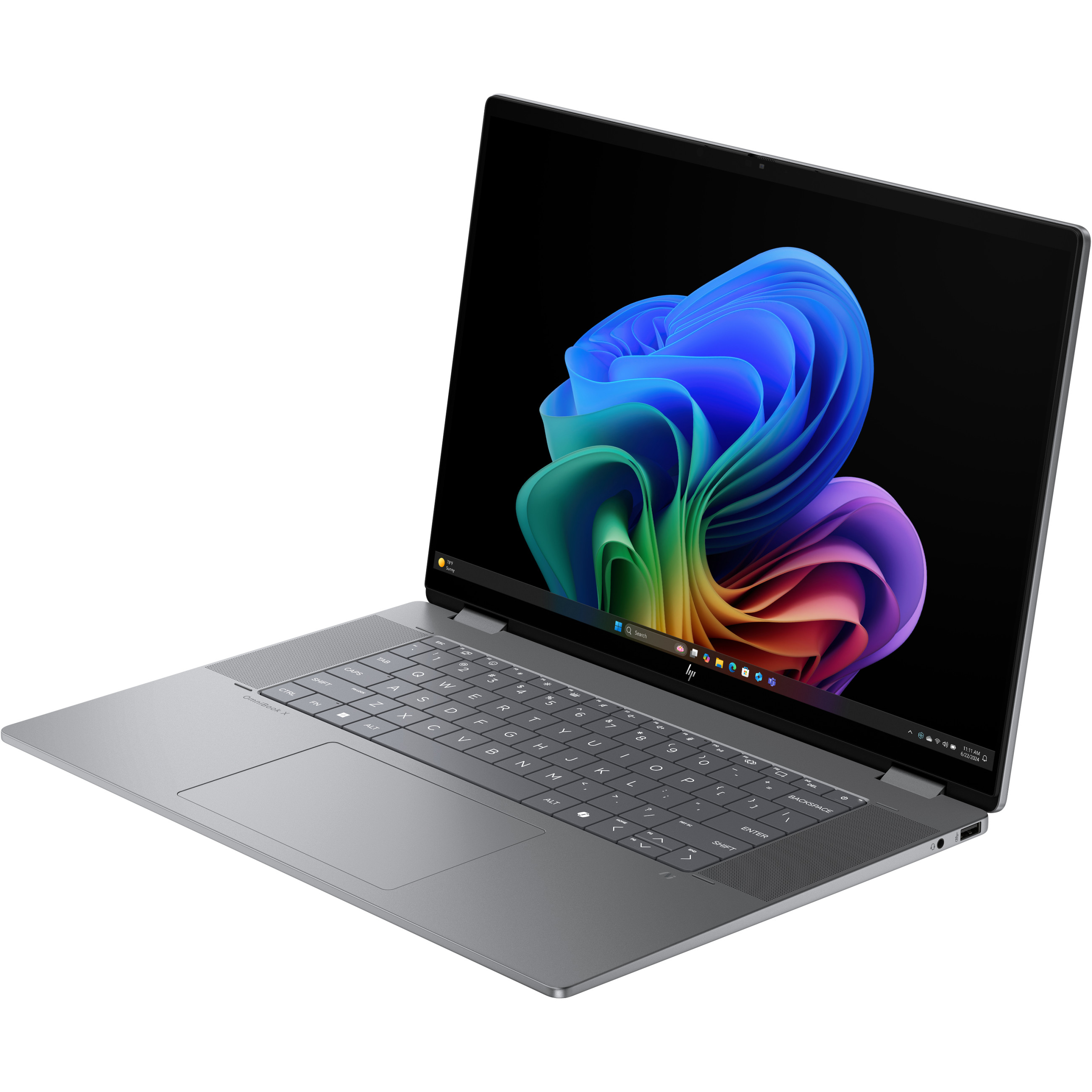 Laptop HP OmniBook X Flip 16" 2k Touchscreen Ryzen AI 5 340 (16GB RAM, 512GB SSD, Windows 11 Home) – internacionalna non HR tipkovnica-6