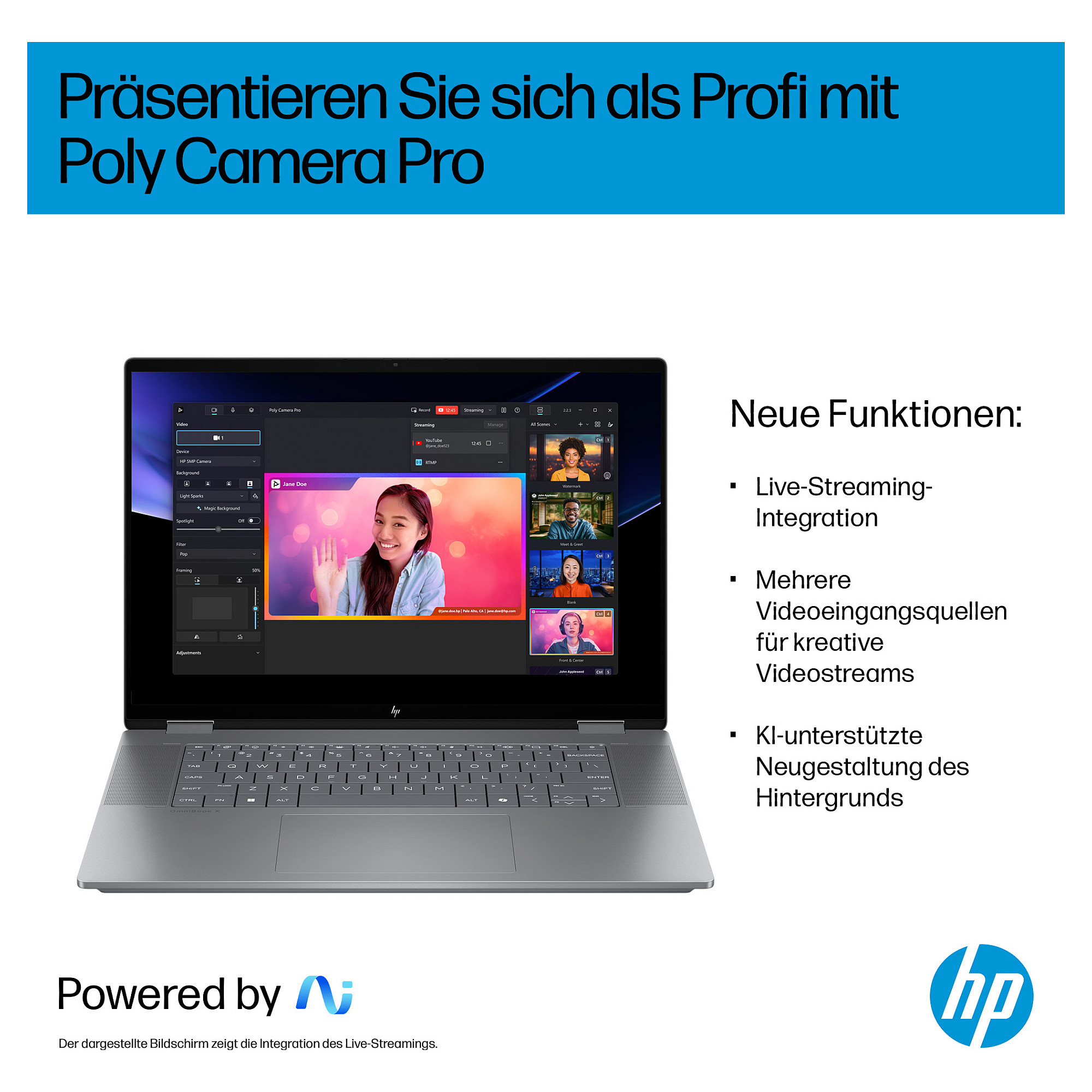 Laptop HP OmniBook X Flip 16" 2k Touchscreen Ryzen AI 5 340 (16GB RAM, 512GB SSD, Windows 11 Home) – internacionalna non HR tipkovnica-17