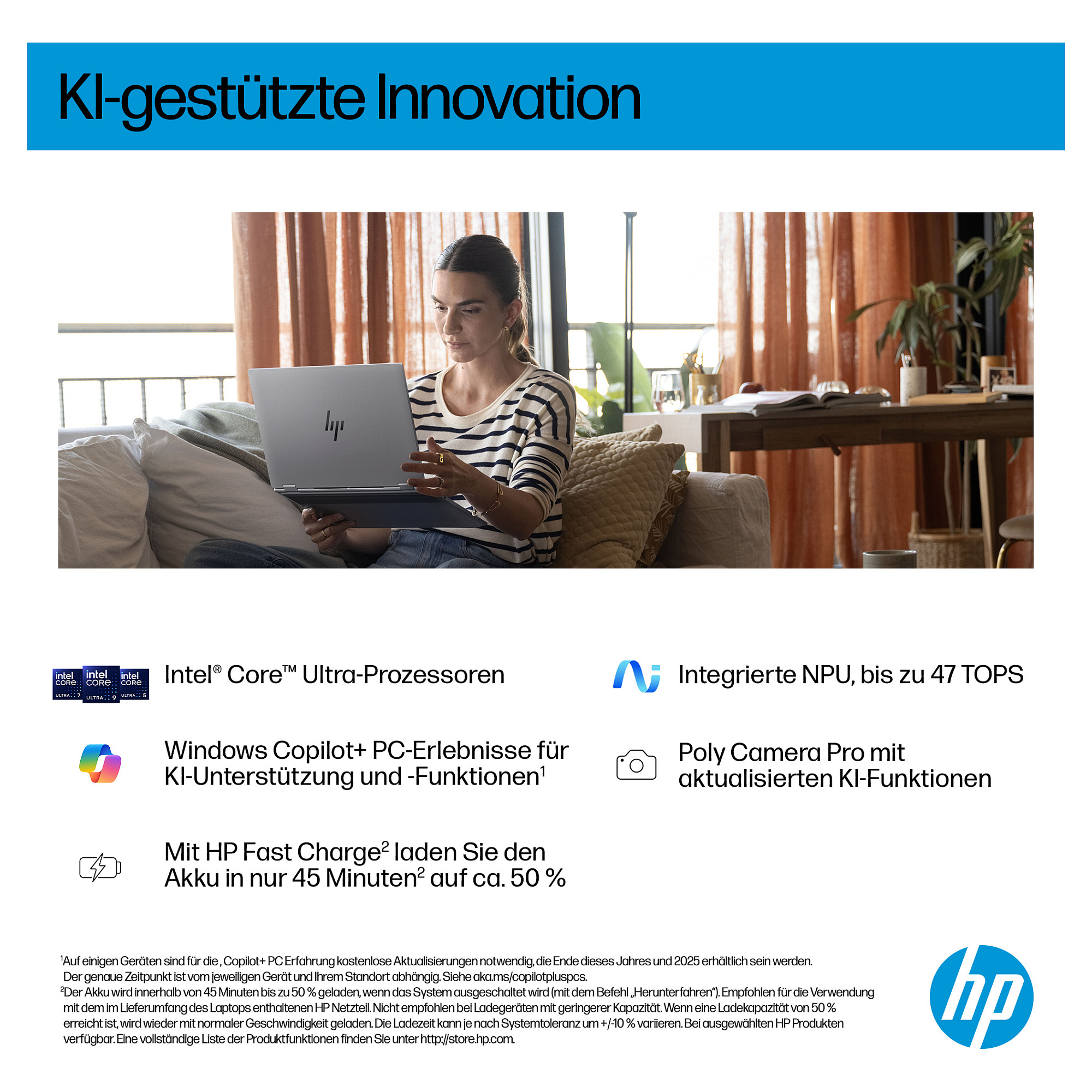 Laptop HP OMNIBOOK X FLIP 16" (16" 3k, Core Ultra 5, 16GB, 512GB SSD, Windows 11 Home) – internacionalna non HR tipkovnica-1