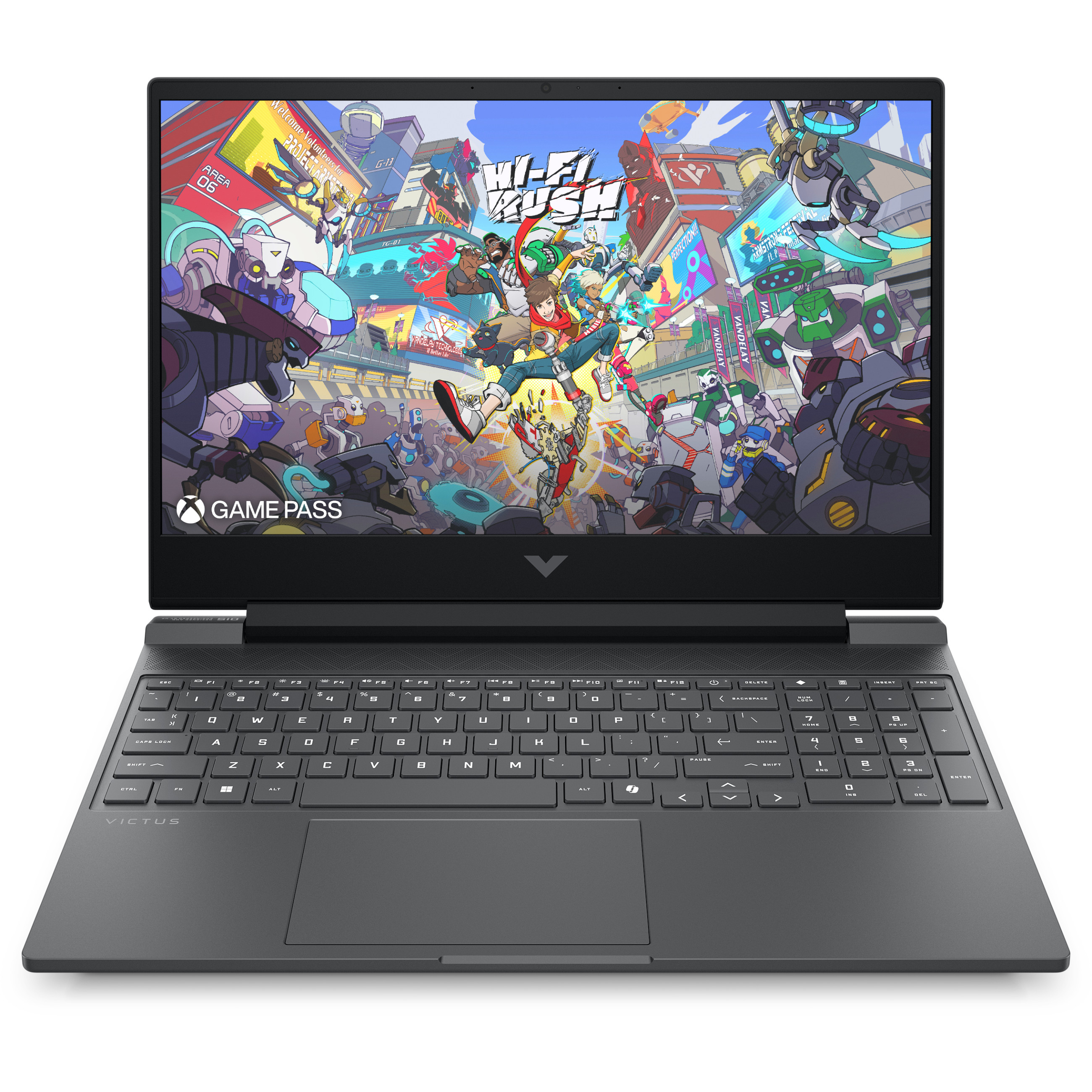 Laptop HP Victus Gaming 15,6" FHD 144Hz IPS R7-7445H 16GB/512GB RTX4050 – internacionalna non HR tipkovnica