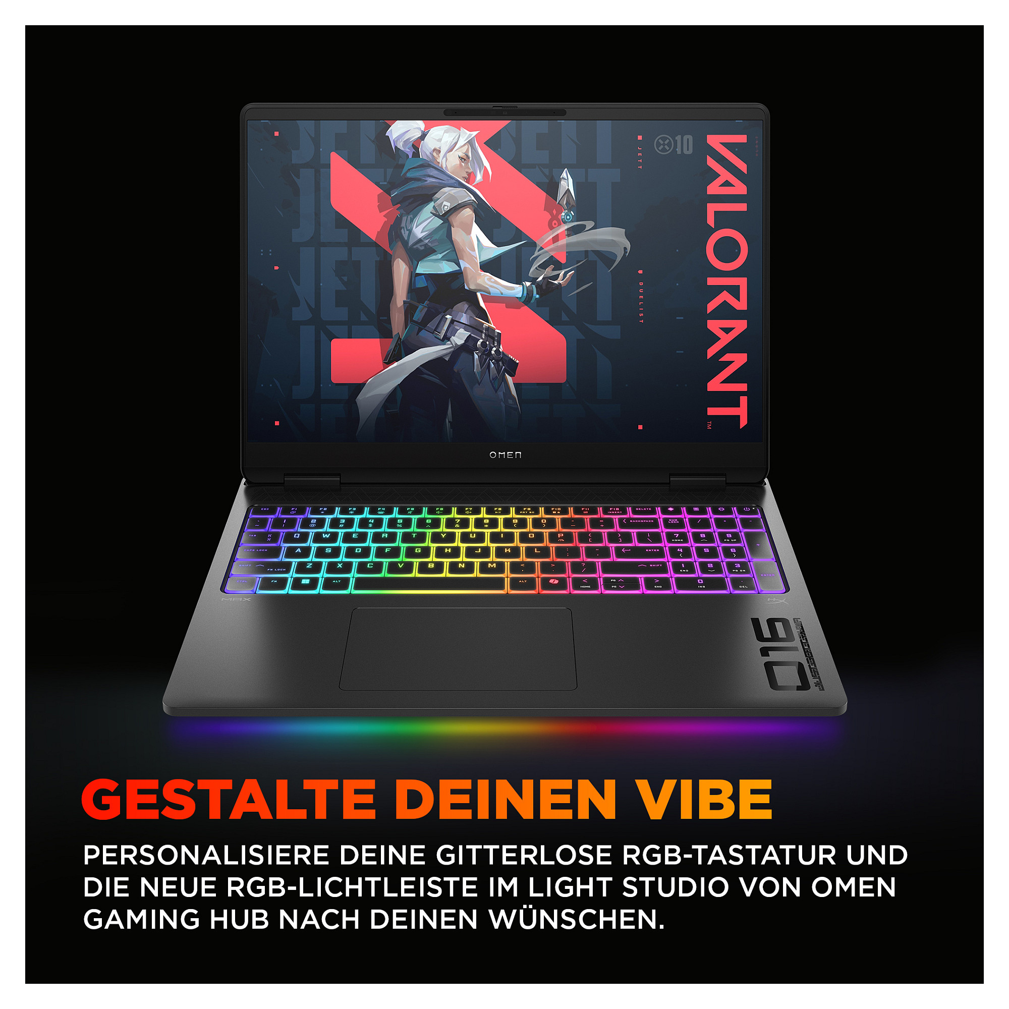 Gaming laptop HP OMEN MAX 16-ak0097ng (16" 2.5k ips, amd ryzen ai 9 hx 375, 32gb, 1tb, rtx 5080, w11 home)-11