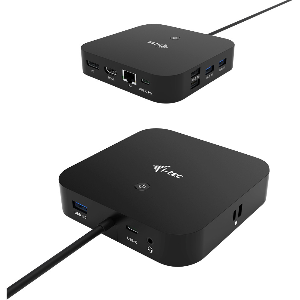 Docking Station I-TEC D i-tec USB-C HDMI DP Docking Station + Power Delivery 100W-0