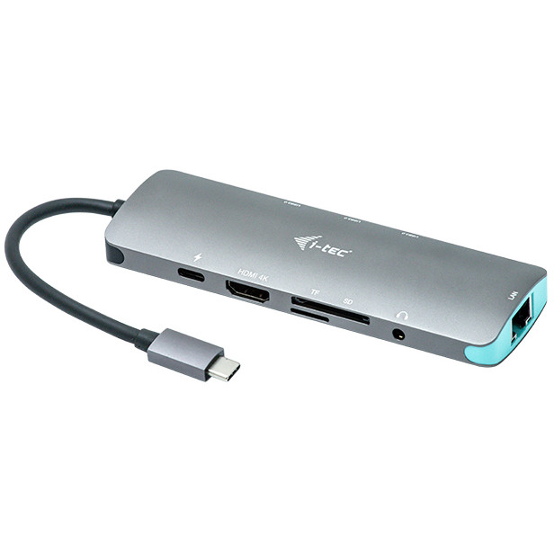Docking Station I-TEC D i-tec Metal USB-C Nano 4K HDMI LAN + Power Delivery-8