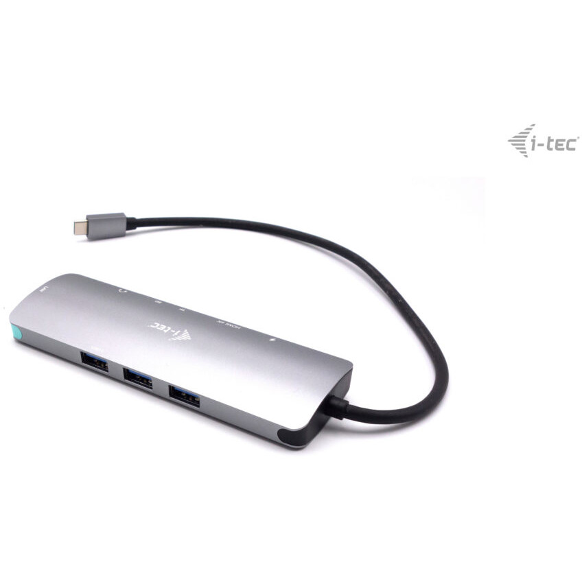Docking Station I-TEC D i-tec Metal USB-C Nano 4K HDMI LAN + Power Delivery-9