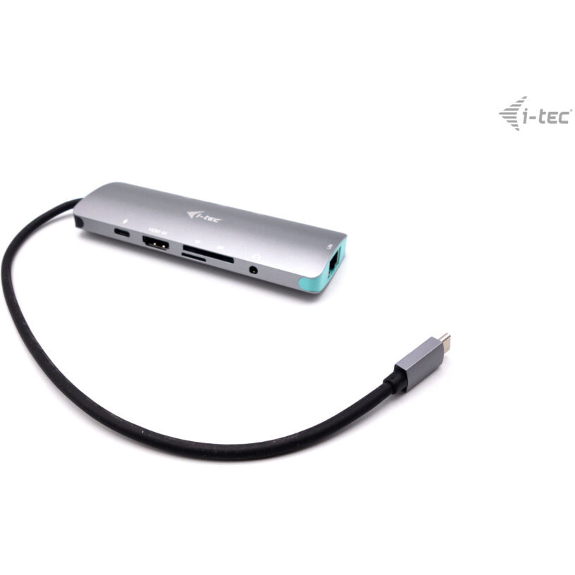 Docking Station I-TEC D i-tec Metal USB-C Nano 4K HDMI LAN + Power Delivery-10