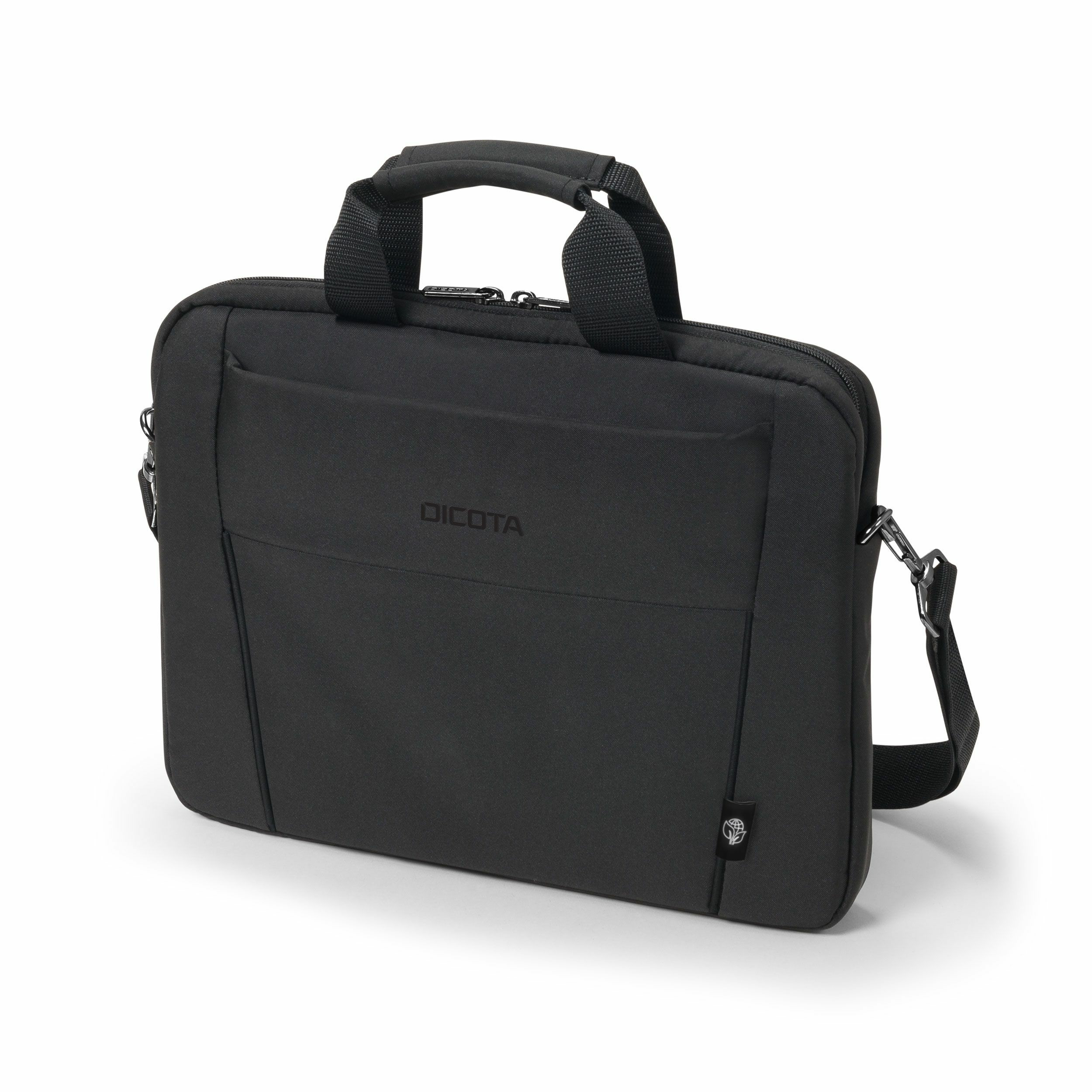 Torba za laptop DICOTA Eco baza Slim do 39,6cm 15.6" crna boja