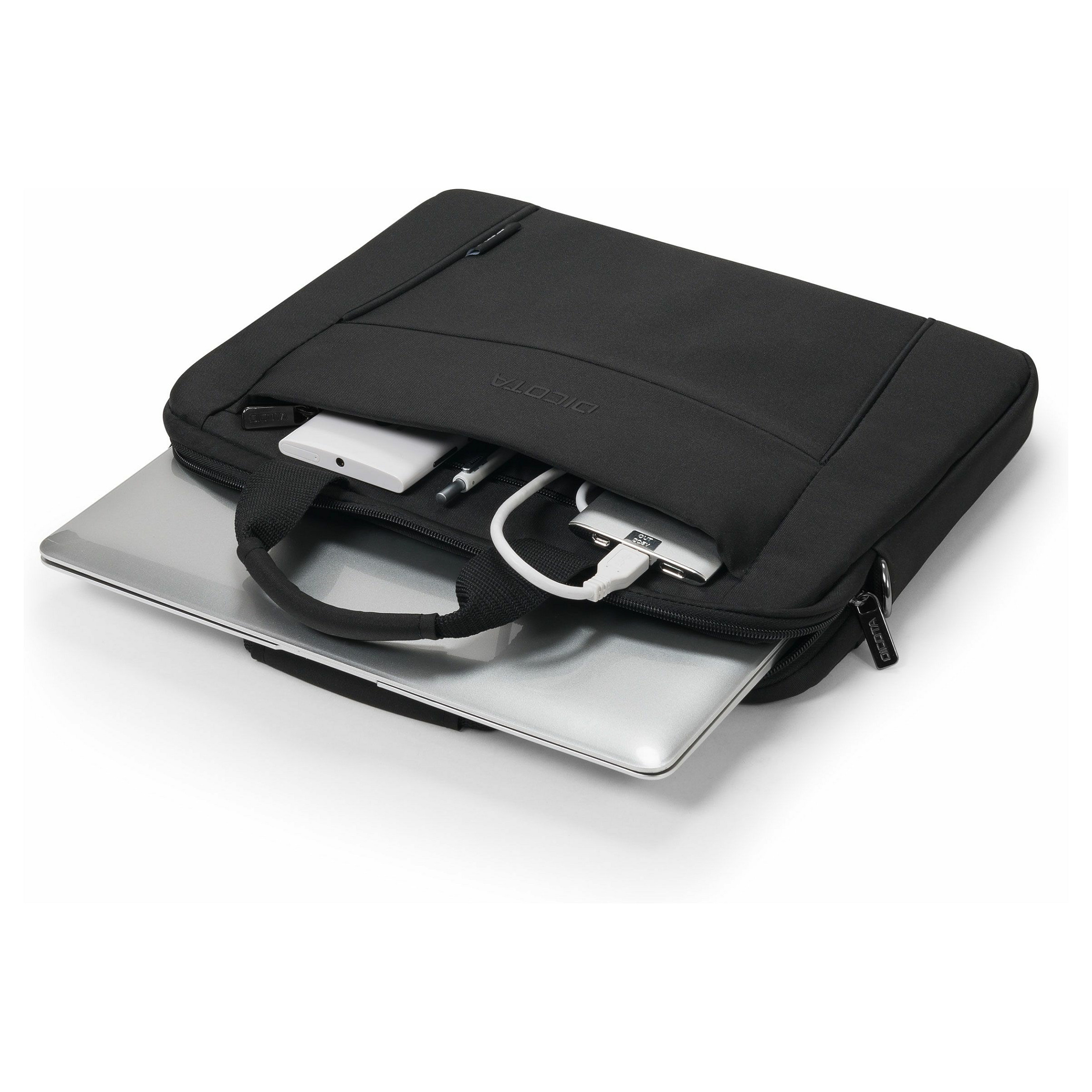 Torba za laptop DICOTA Eco baza Slim do 39,6cm 15.6" crna boja-5