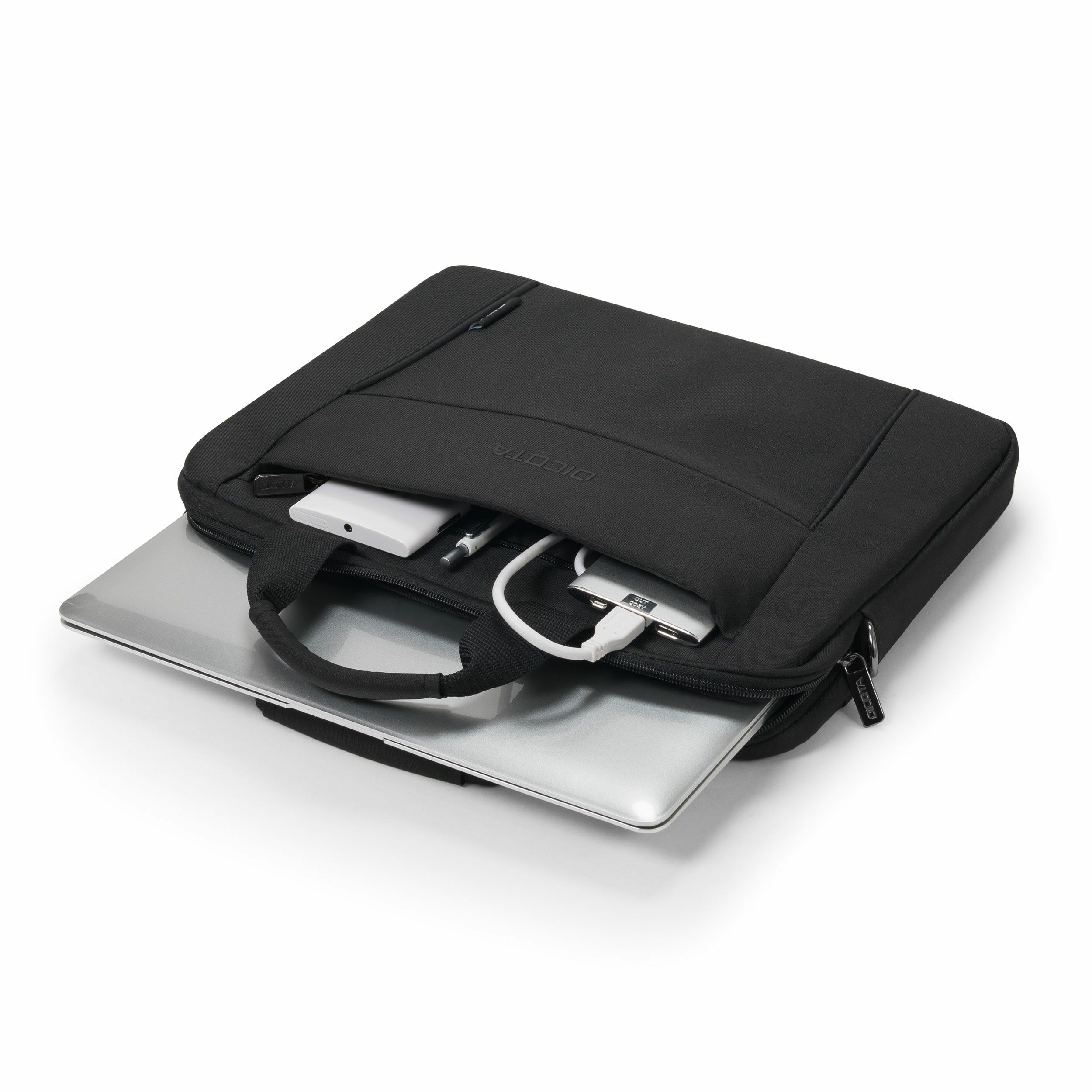 Torba za laptop DICOTA Eco baza Slim do 39,6cm 15.6" crna boja-4