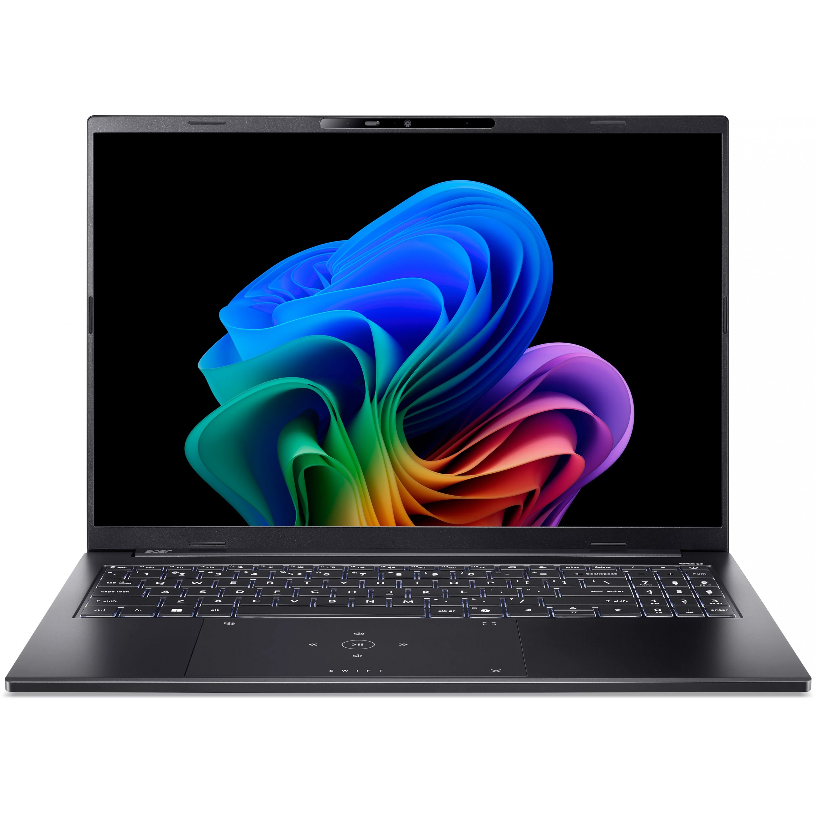 Laptop ACER Swift Go 16 AI SFG16-74-71TF CU7 258V (16" FHD, Intel Core i7, 32GB RAM, 1TB SSD, Windows 11, hrvatska tipkovnica, srebrna) – internacionalna non HR tipkovnica