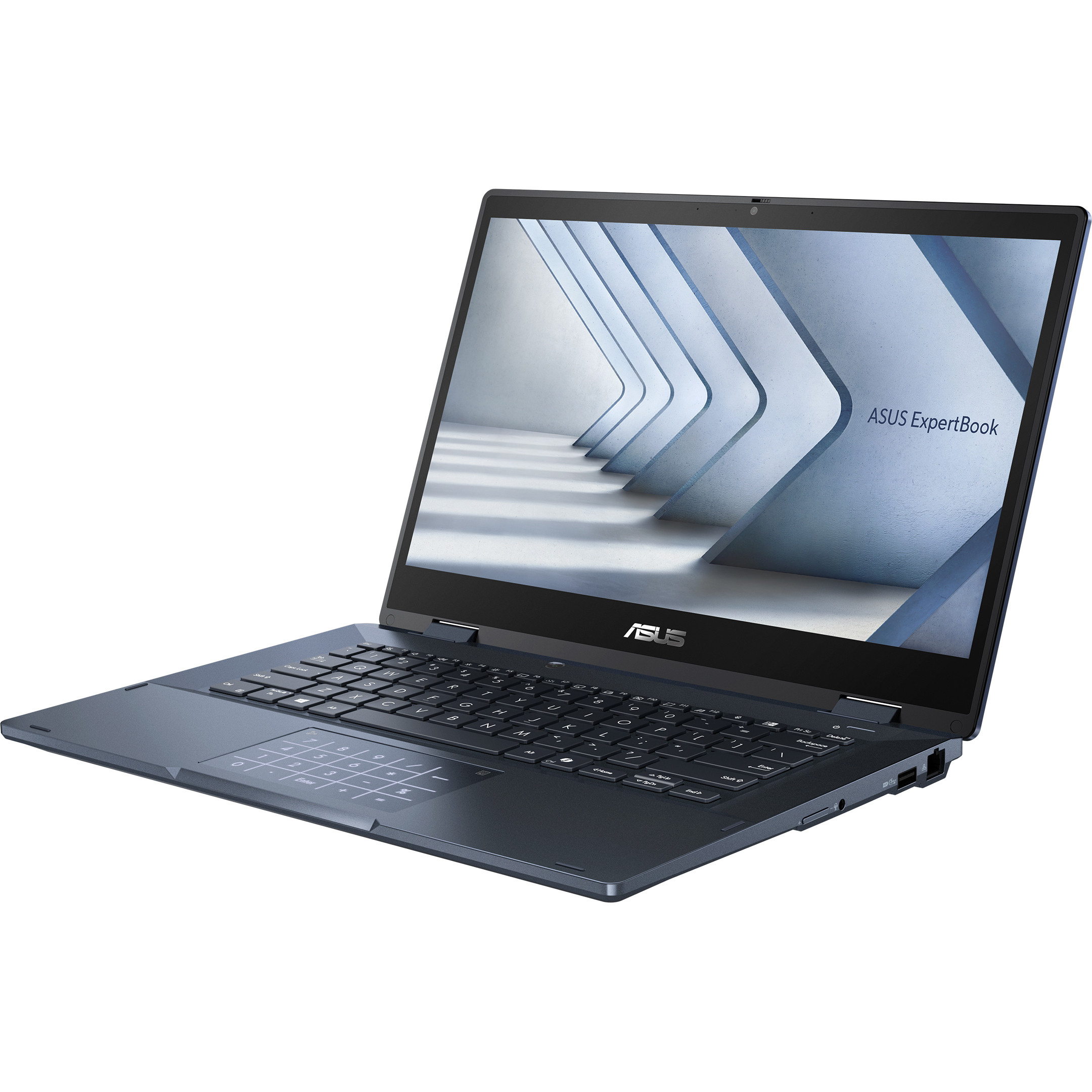 Laptop ASUS ExpertBook B3 B3402FVA-EC2616X (16" FHD, Intel Celeron N5100, 8GB RAM, 512GB SSD, Windows 11 Pro, hrvatska tipkovnica, siva) – internacionalna non HR tipkovnica-9