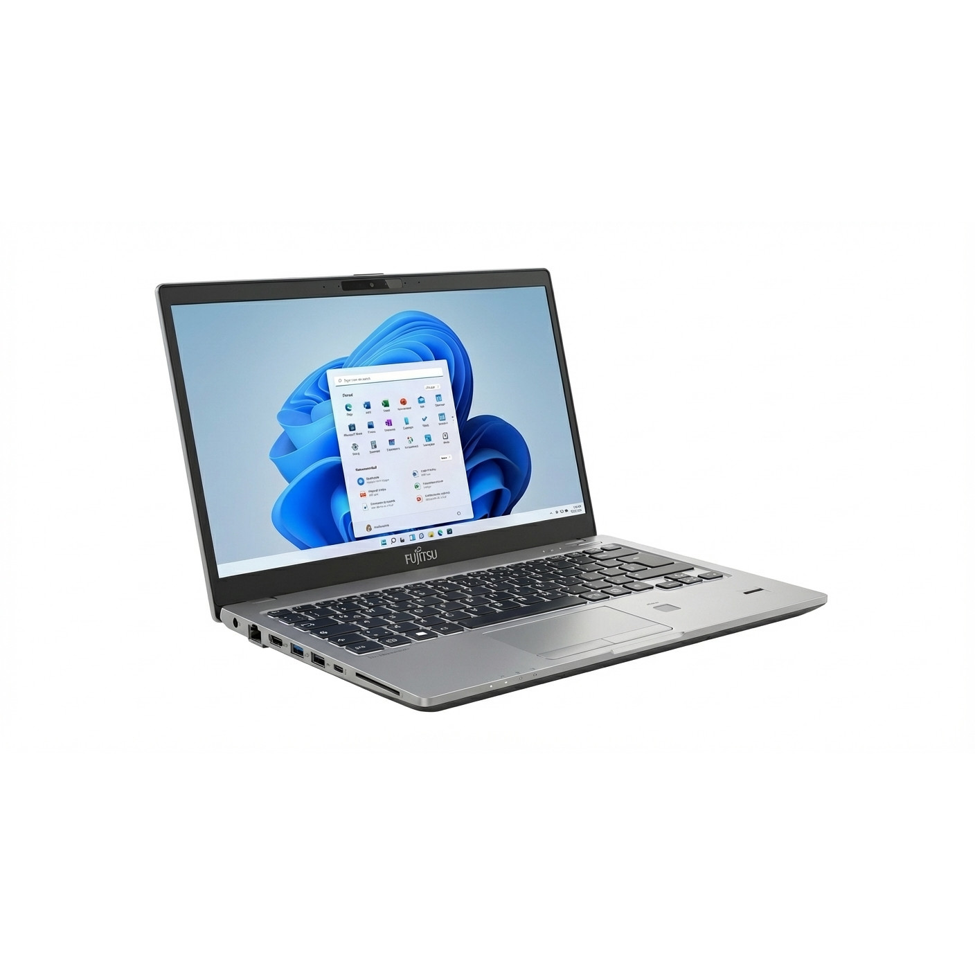 Laptop FUJITSU LIFEBOOK U7412 (14", FHD, Intel Core i7, 16GB RAM, 512GB SSD, Windows 11 Pro, njemačka tipkovnica) - korišteno / profesionalno obnovljeno, jamstvo uključeno – internacionalna non HR tipkovnica
