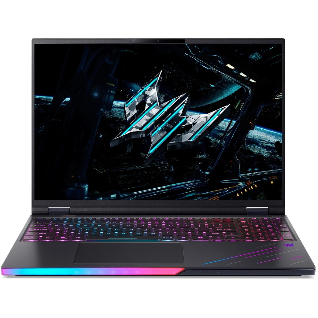 Laptop ACER Predator Helios 16 AI PH16-73-909A (16" OLED, 2560x1600, Intel Core Ultra 9 275HX, 32GB RAM, 1TB SSD, RTX 5090, Win11) – internacionalna non HR tipkovnica