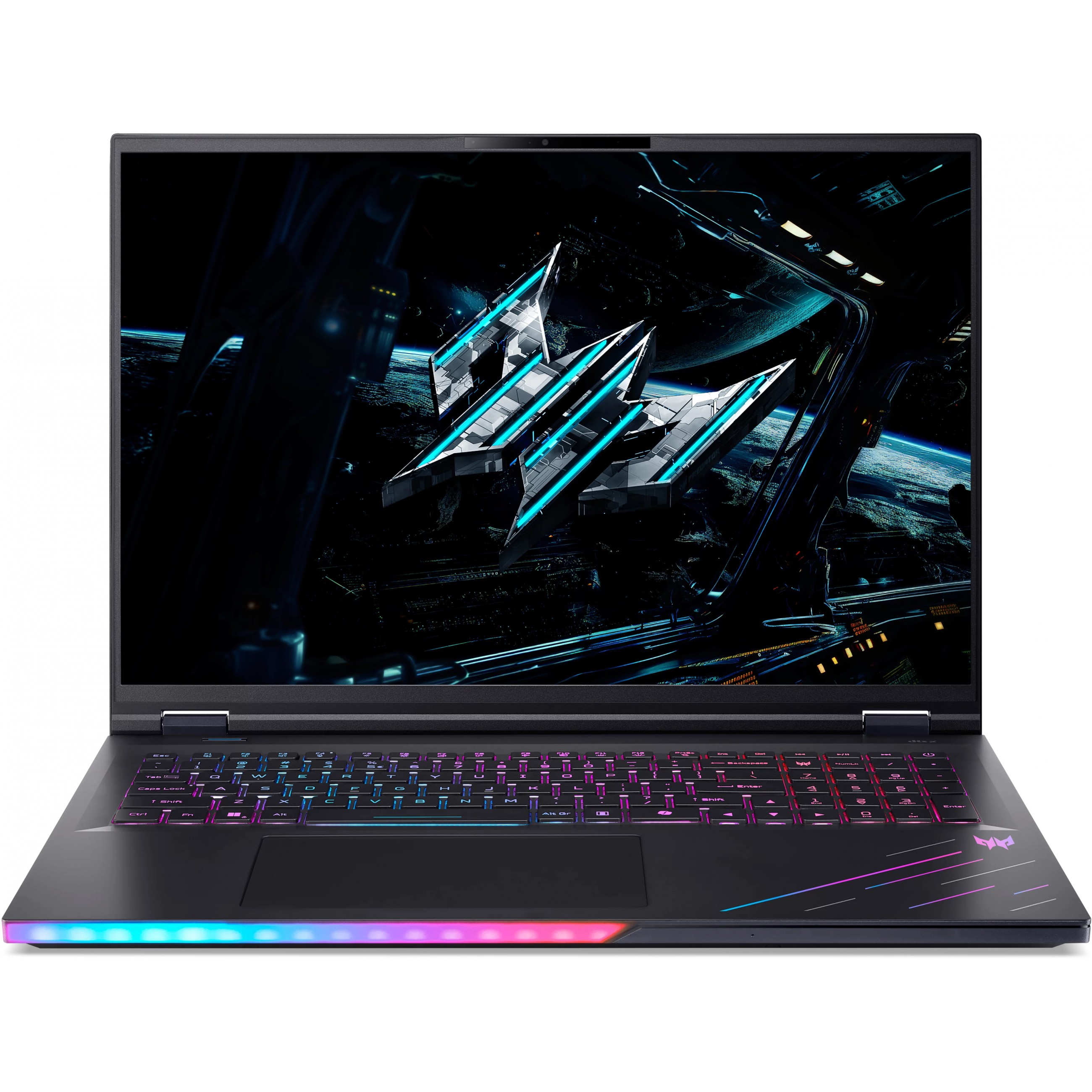 Laptop ACER Predator Helios 18 AI PH18-73-93YX (18" WQUXGA, Core U9 275HX, 64GB RAM, 2TB SSD, RTX5090, W11) – internacionalna non HR tipkovnica