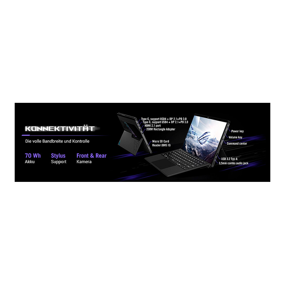 Laptop ASUS ROG Flow Z13 13,4" WQXGA Touch AMD AI Max Radeon 390 32GB/1TB SSD Win11 – internacionalna non HR tipkovnica-6