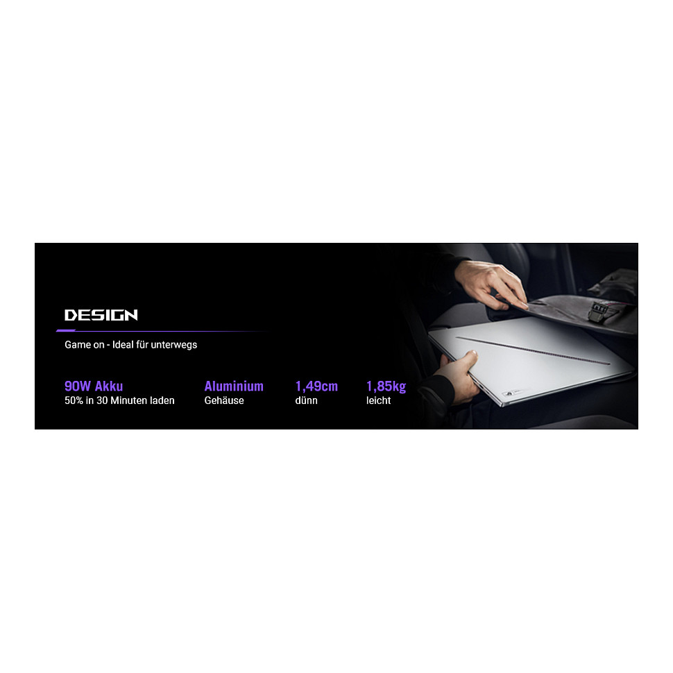 Laptop ASUS ROG Zephyrus G16 GU605CP-QR007W (16" WQXGA, Core Ultra 9 285H, 32GB RAM, 1TB SSD, RTX 5070, Win11) – internacionalna non HR tipkovnica-5