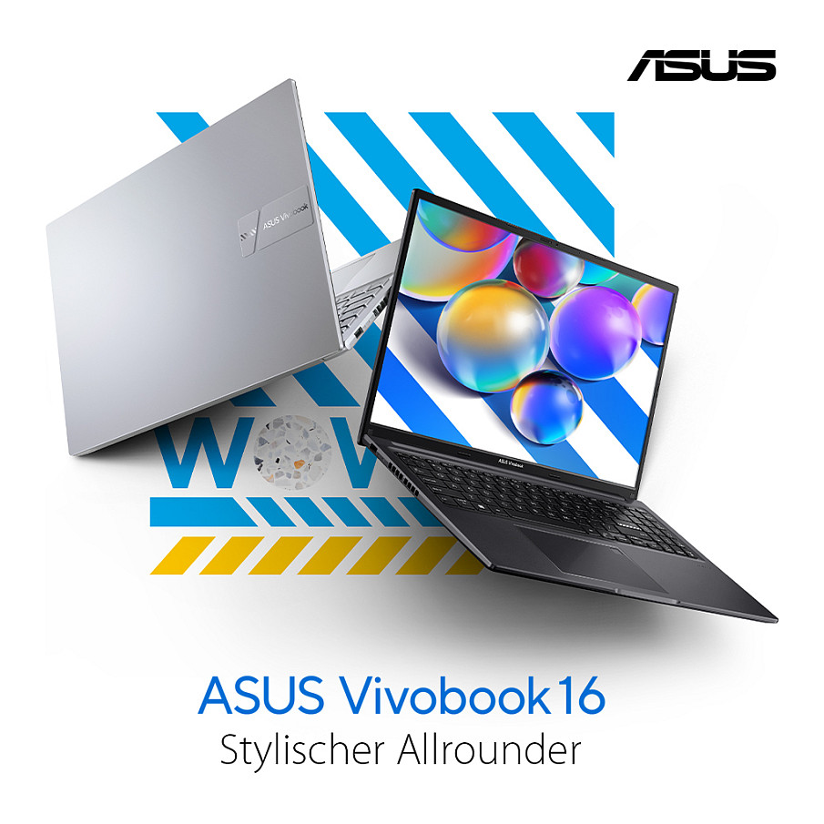 Laptop ASUS Vivobook 16 X1605VA-MB2291W (16" WUXGA, Core i7 150U, 16GB RAM, 1TB SSD, Windows 11, hrvatska tipkovnica, bijela) – internacionalna non HR tipkovnica-7
