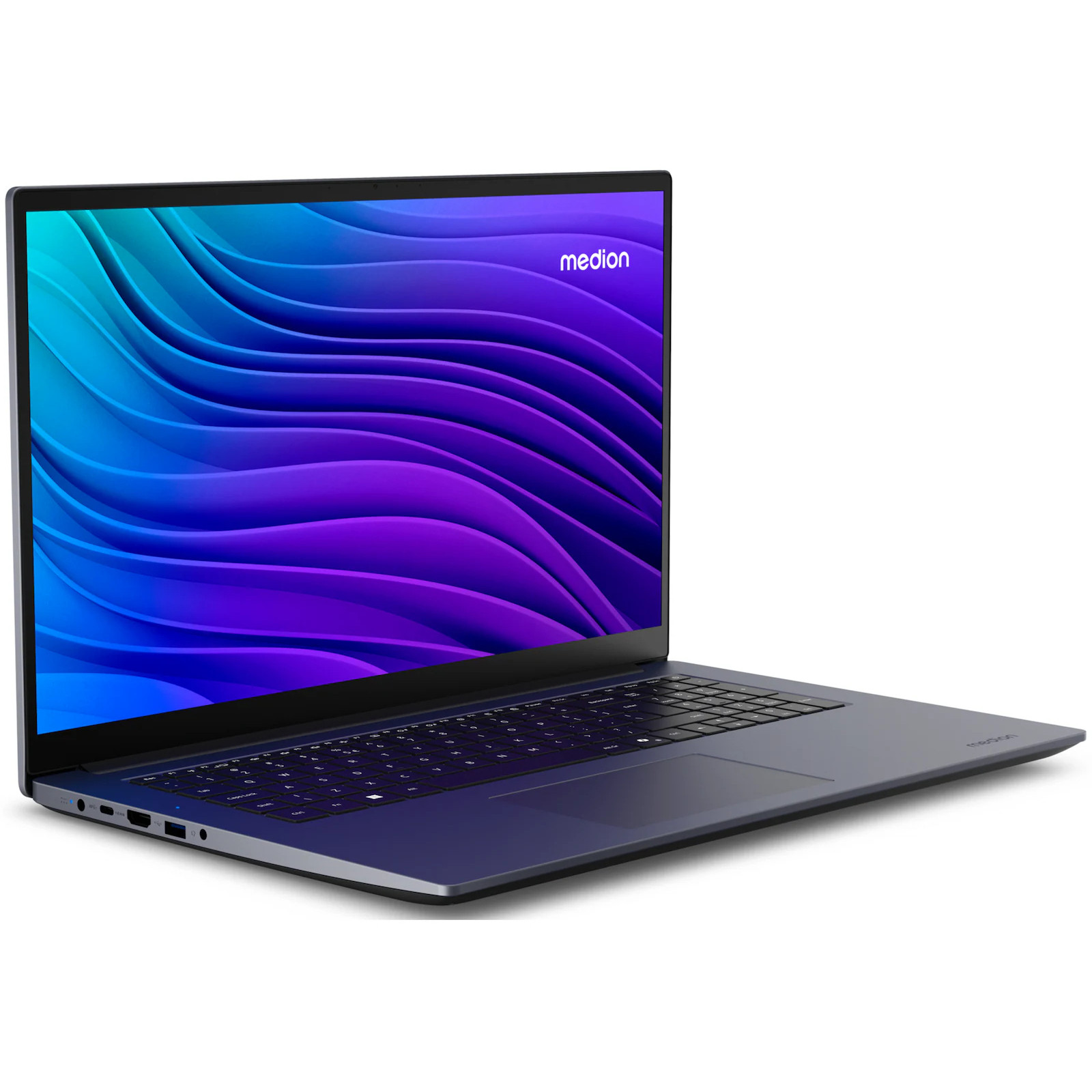 Laptop MEDION E17203 (17.3" HD+, Intel N100, 4GB RAM, 128GB SSD, Intel UHD Graphics, Win 11, HR, siva boja)-1