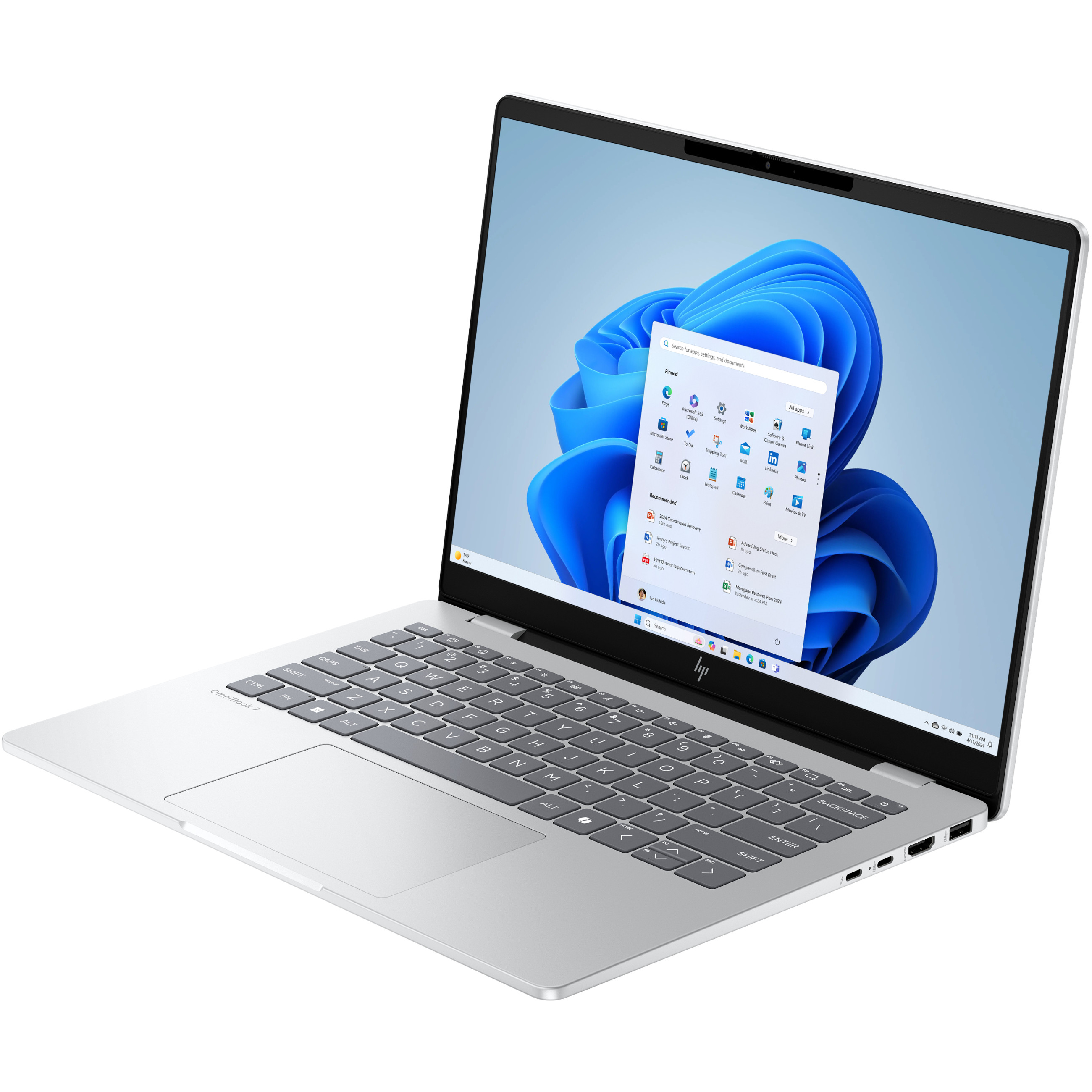 Laptop HP OmniBook 7 AI 14" 2k Core Ultra 7 255U (14" 2K, Core Ultra 7, 16GB RAM, 512GB SSD, Windows 11 Home) – internacionalna non HR tipkovnica-5