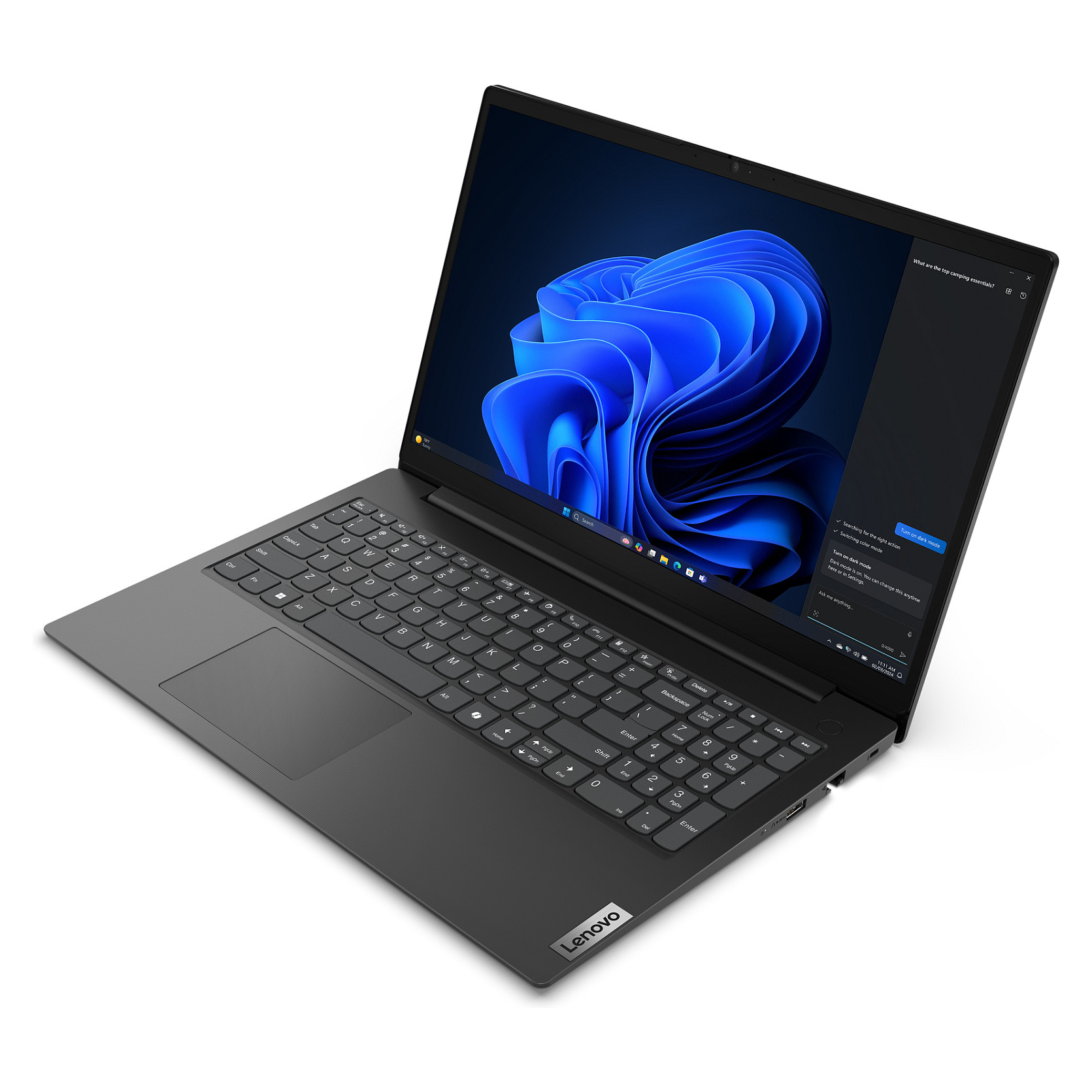Laptop LENOVO V15 G4 IRU (15.6" FHD, Intel i3-1315U, 8GB RAM, 512GB SSD, Windows 11 Home, crna boja) – internacionalna non HR tipkovnica-7