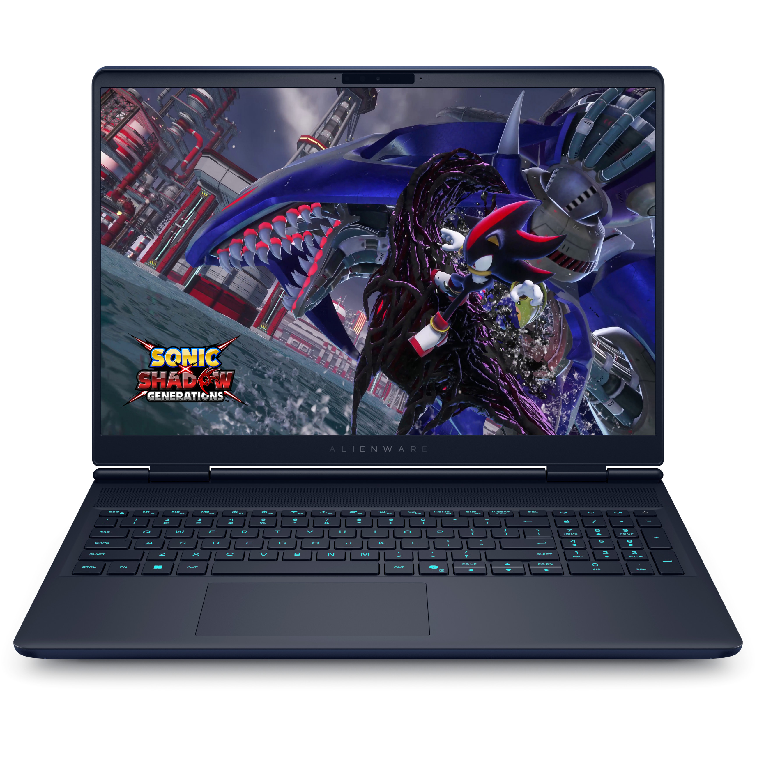 Laptop DELL Alienware 16X Aurora U9-275HX (16 inča, 2560x1600, Intel Core i7, 32GB RAM, 2TB SSD, NVIDIA RTX 5070, Windows 11 Home, hrvatska tipkovnica, crna boja) – internacionalna non HR tipkovnica
