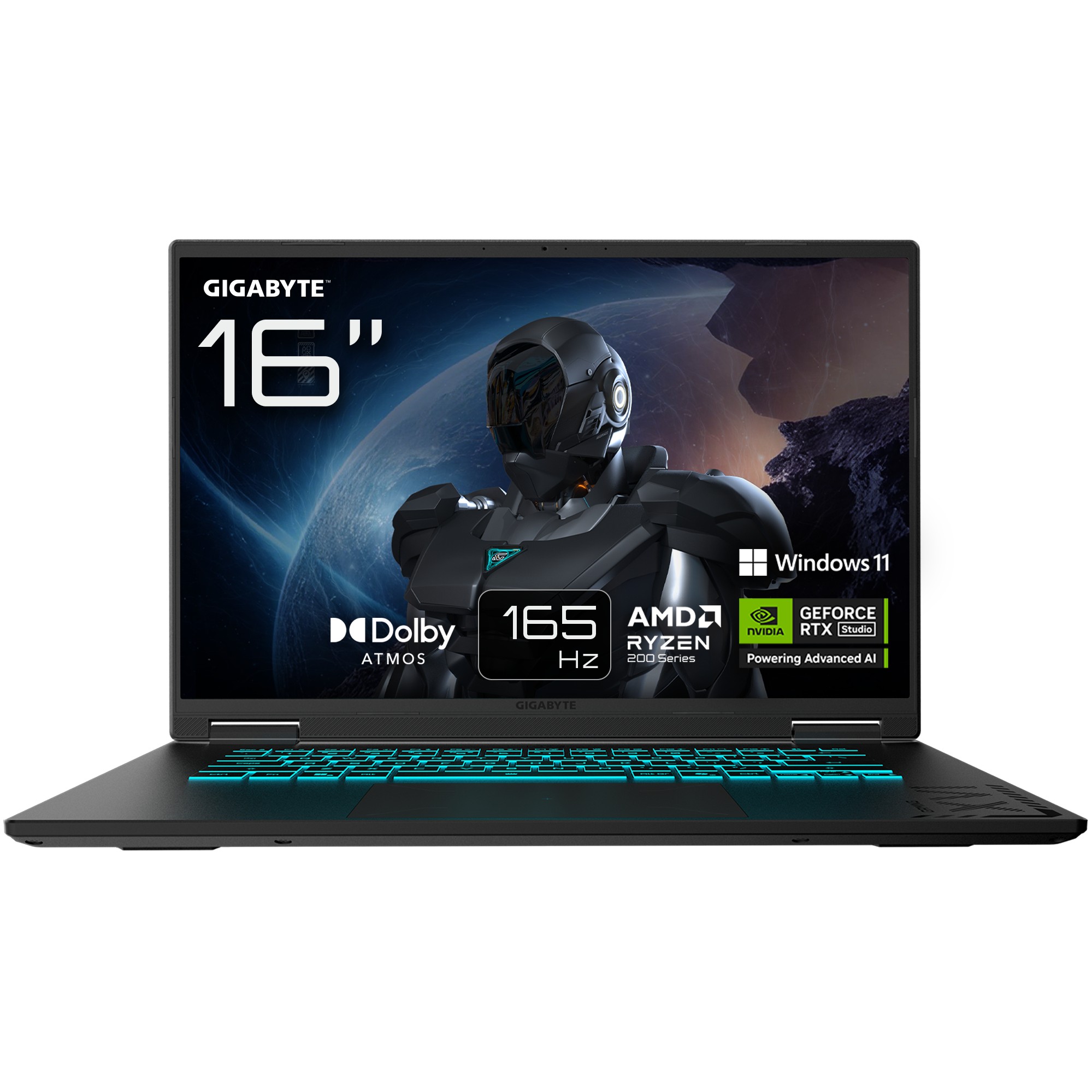Laptop GIGABYTE GAMING A16 3VH AMD Ryzen™ 7 260 (16GB RAM, 1TB SSD, RTX 5060, Windows 11 Home)-0