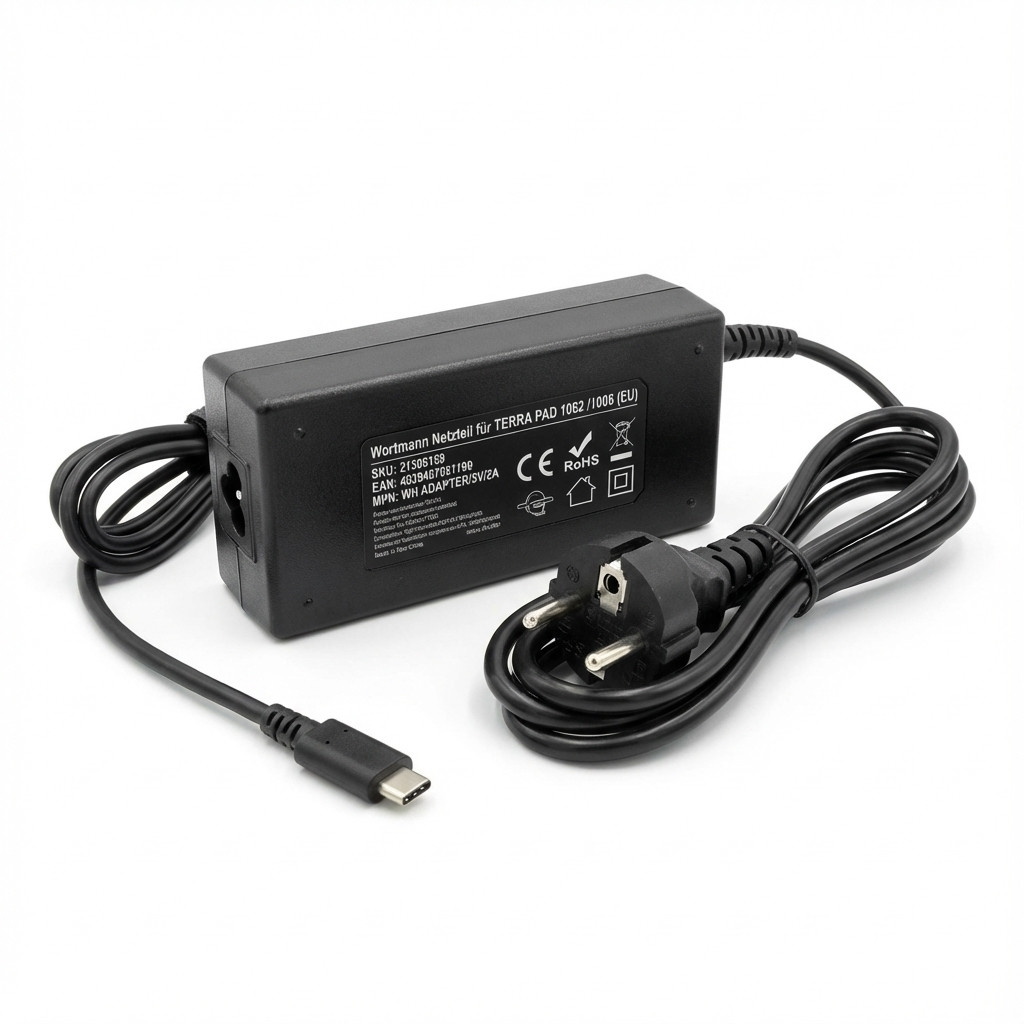 Adapter TERRA Wortmann Netzteil za TERRA PAD 1062/1006 (EU), USB Type C