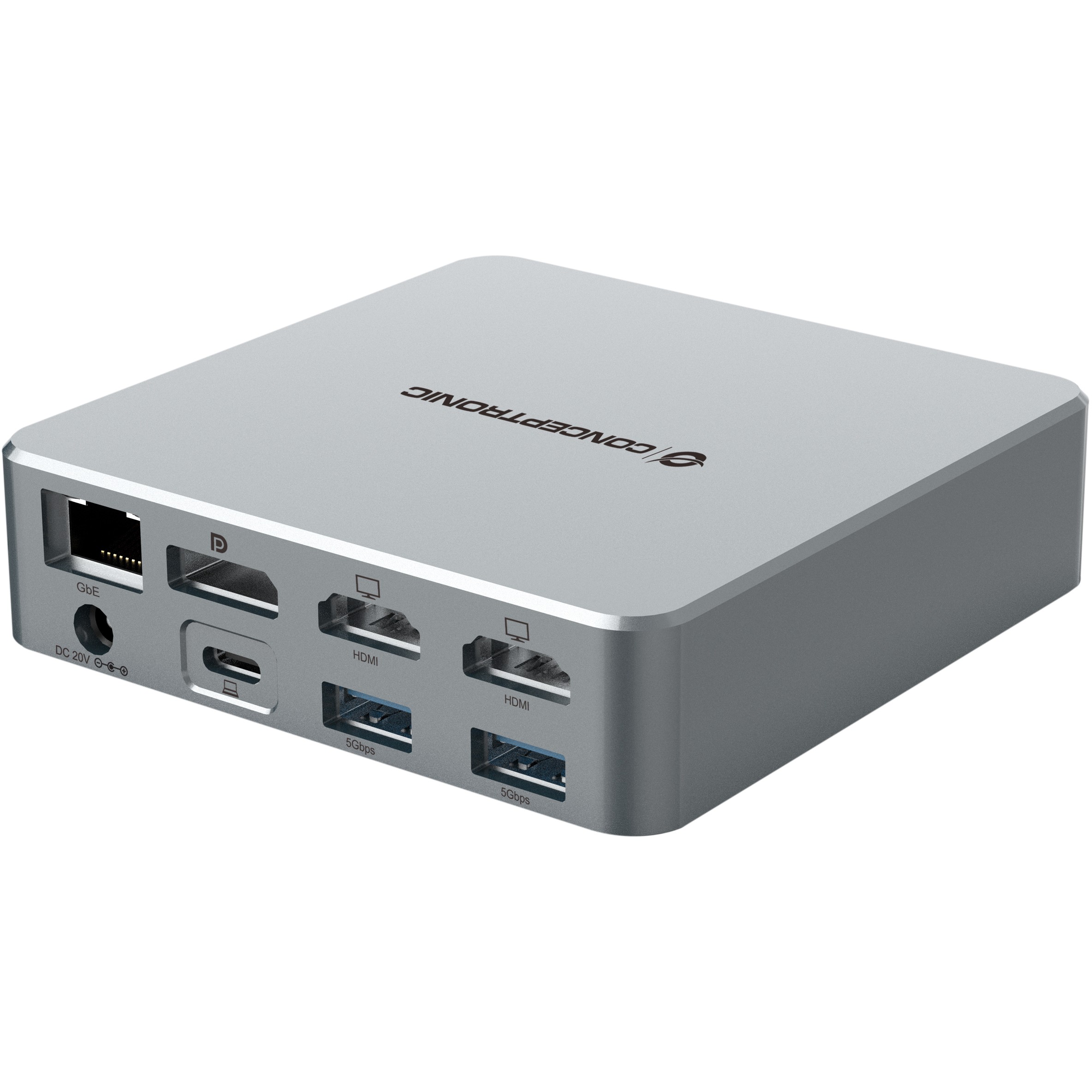 Docking stanica CONCEPTRONIC 15-1 USB-C->2xHDMI/2xUSB-C/4xUSB-A/+80W-2