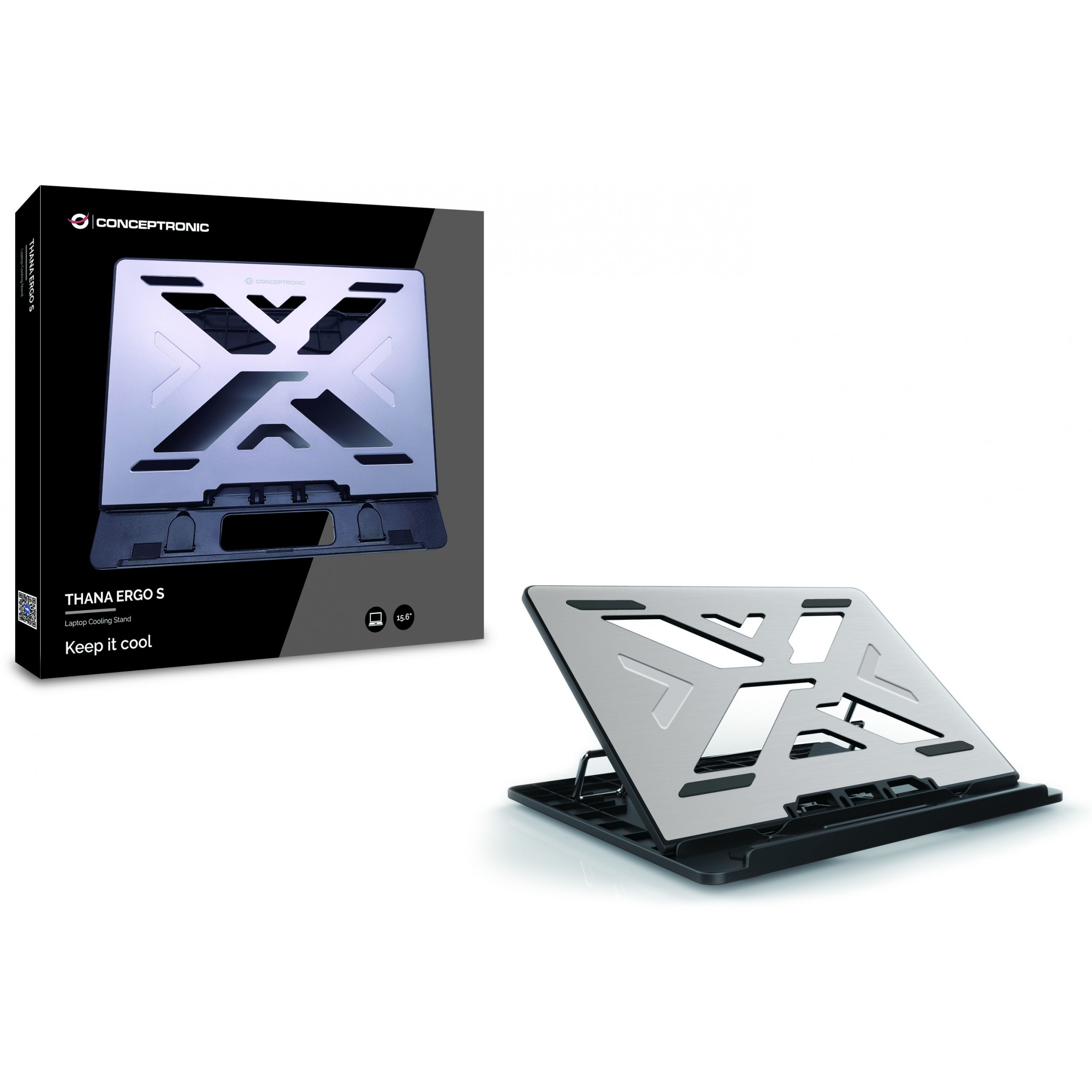 Laptop hlađenje CONCEPTRONIC Laptop-Kühlpad 50Kg ERGO 15.6"-1