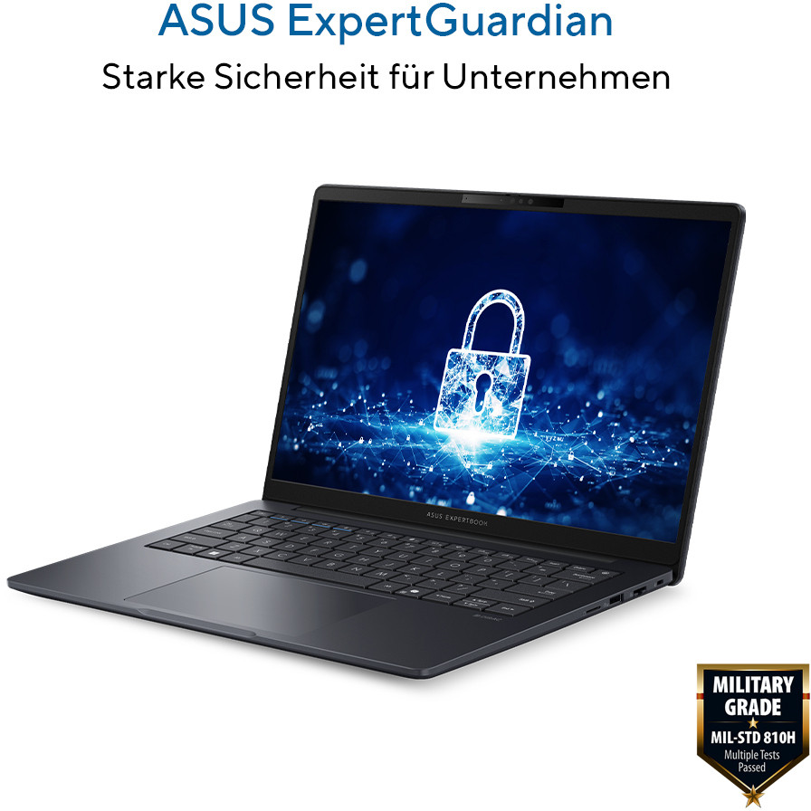 Laptop ASUS ExpertBook B3 14" U5-125H (14" FHD, Intel Core i5, 16GB RAM, 512GB SSD, Intel UHD, Windows 11 Pro, hrvatska tipkovnica, siva) – internacionalna non HR tipkovnica-5