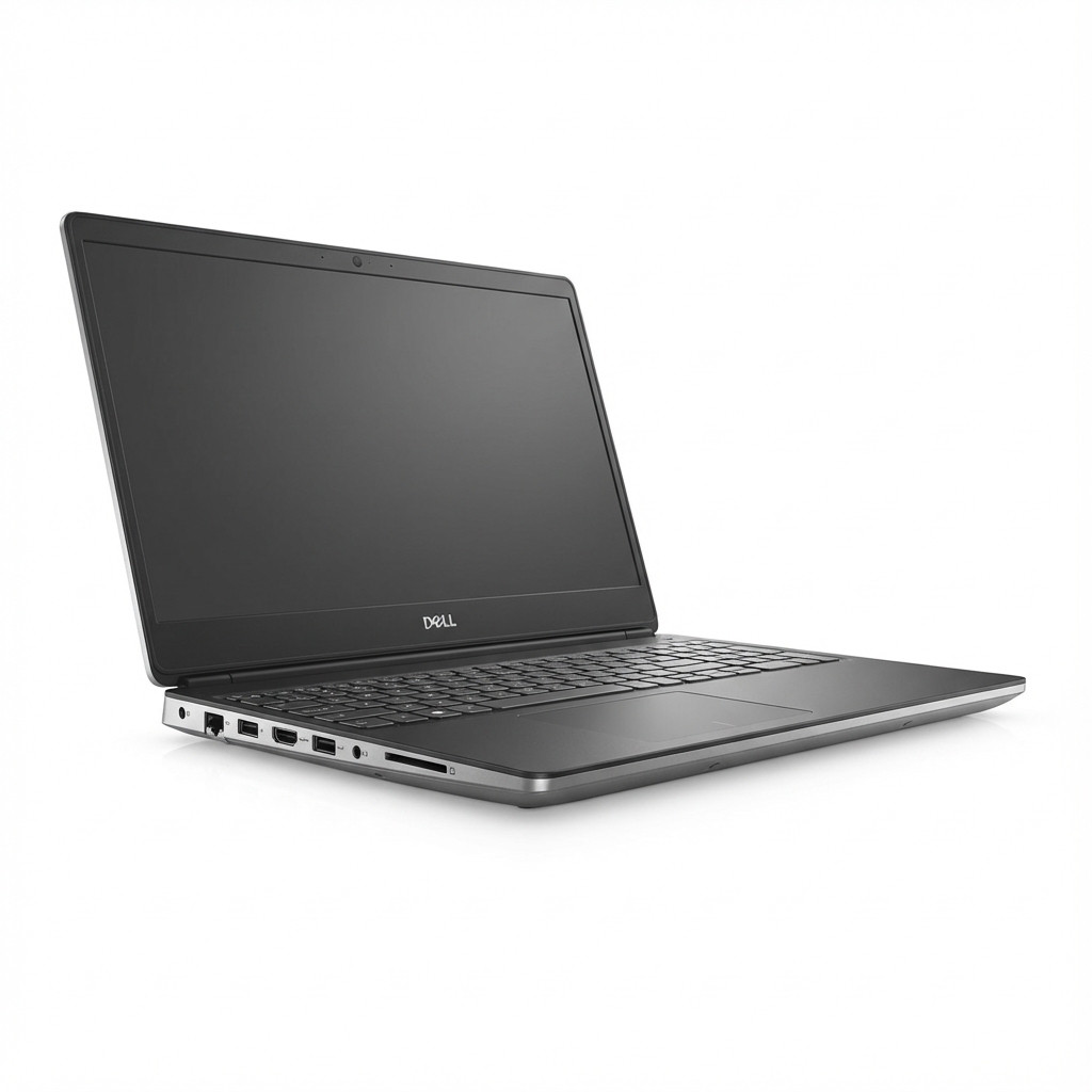 Laptop DELL Precision 7550 (15.6", FHD, Intel Core i7-10850H, 32GB RAM, 1TB SSD, Quadro RTX 3000 Max-Q, Windows 11 Pro, njemačka tipkovnica) - korišteno / profesionalno obnovljeno, jamstvo uključeno – internacionalna non HR tipkovnica