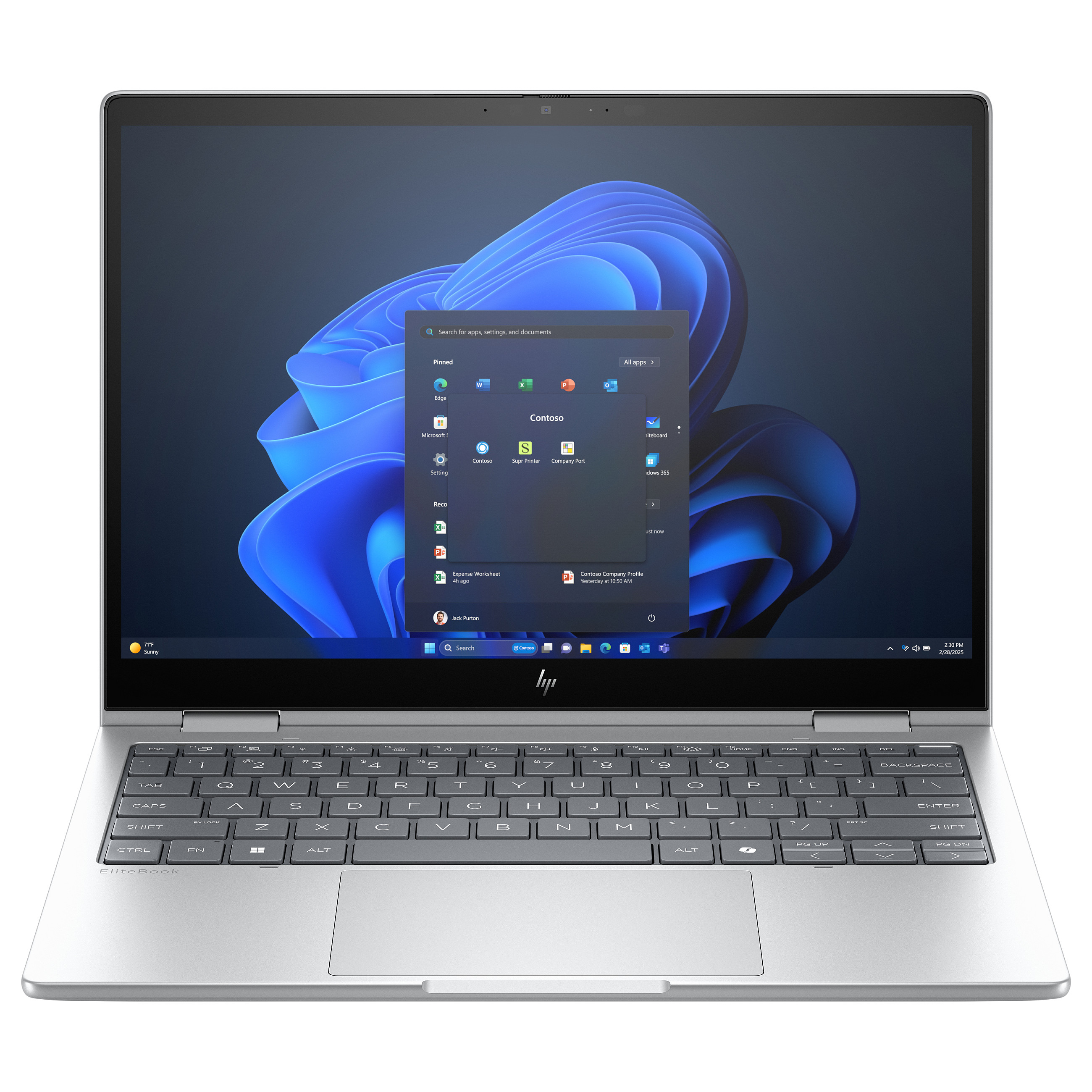 Laptop HP EliteBook 8 Flip G1i 13" (Core Ultra 7, 32GB RAM, 1TB SSD, LTE/5G, Win 11 Pro) – internacionalna non HR tipkovnica-1