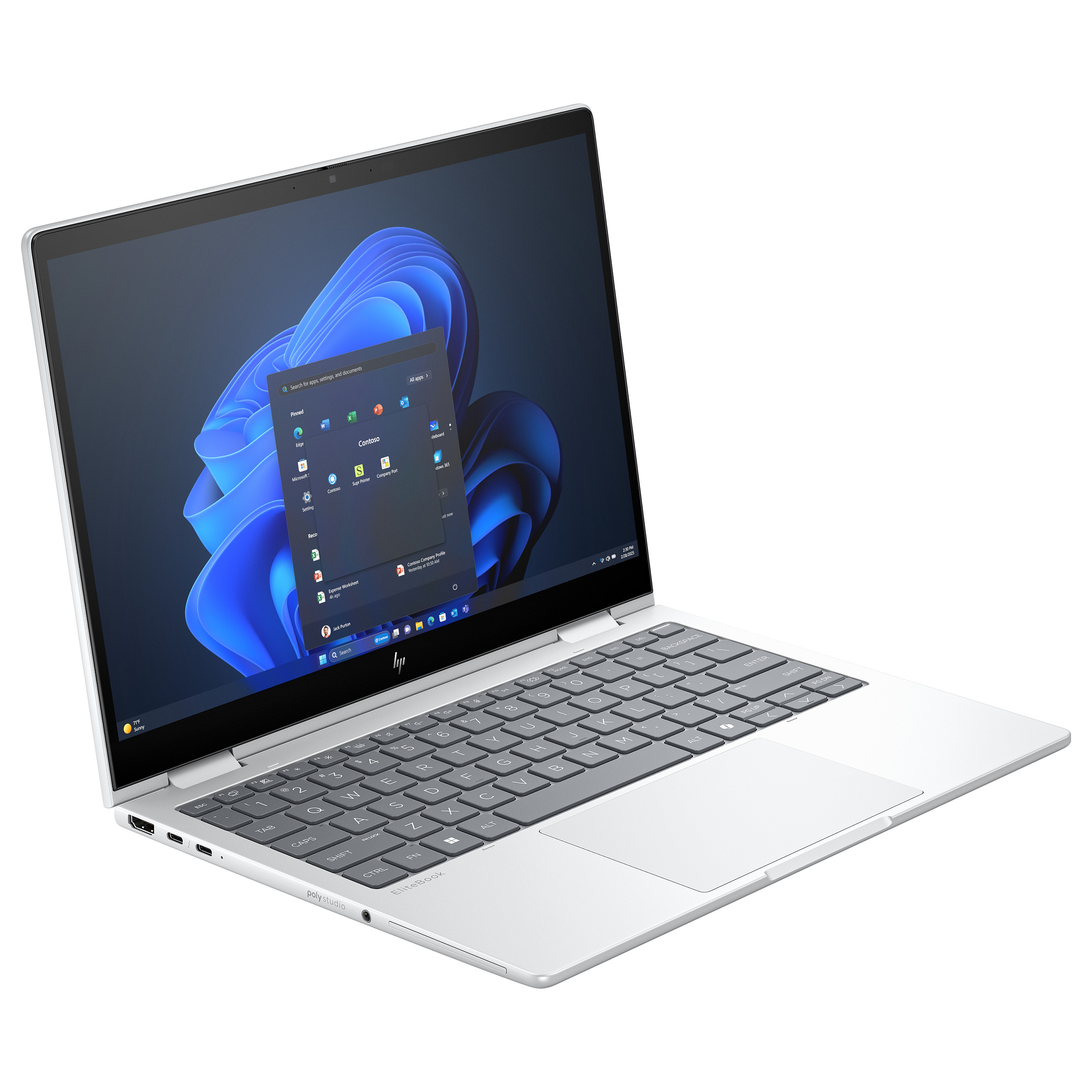 Laptop HP EliteBook 8 Flip G1i 13" (Core Ultra 7, 32GB RAM, 1TB SSD, LTE/5G, Win 11 Pro) – internacionalna non HR tipkovnica-2