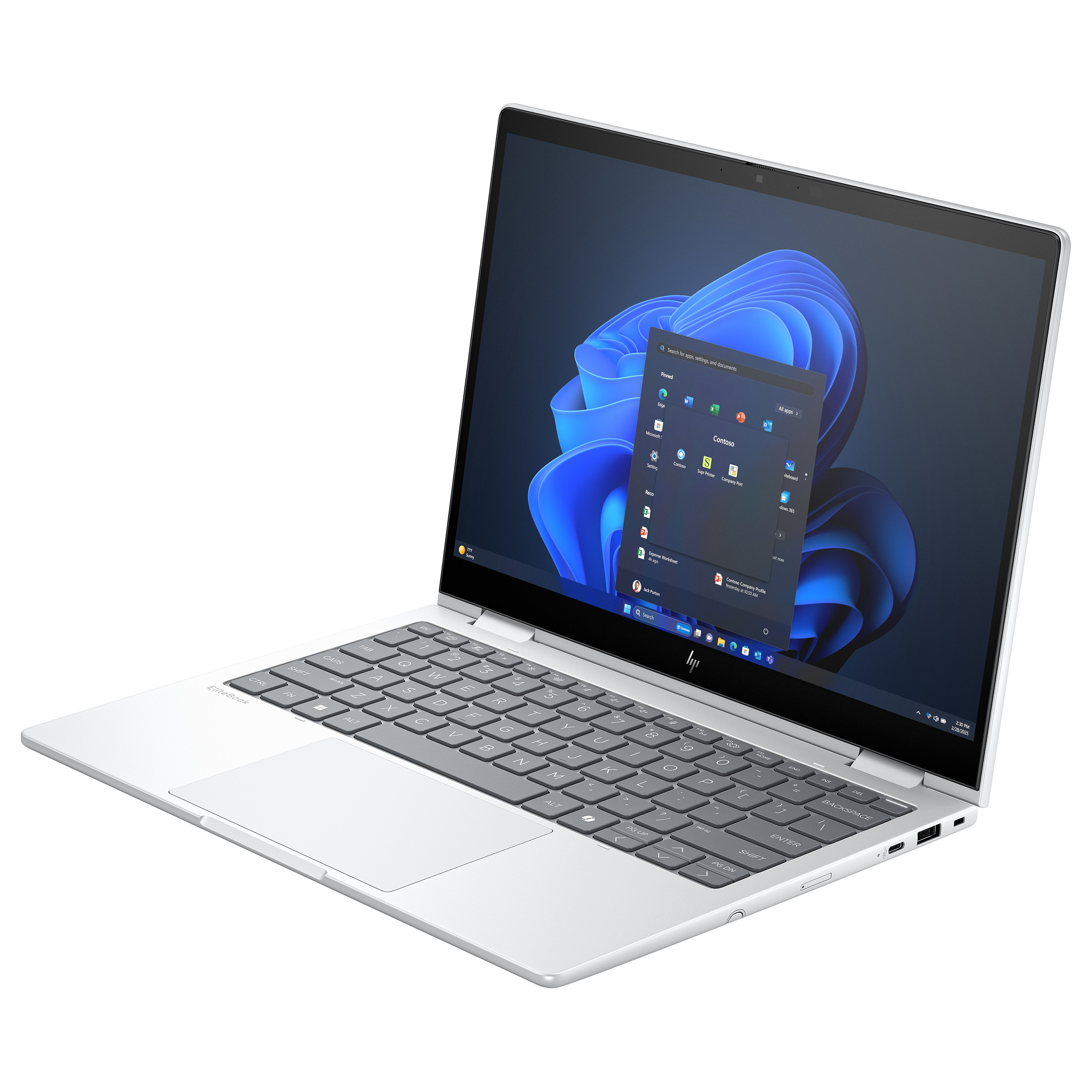 Laptop HP EliteBook 8 Flip G1i 13" (Core Ultra 7, 32GB RAM, 1TB SSD, LTE/5G, Win 11 Pro) – internacionalna non HR tipkovnica-4