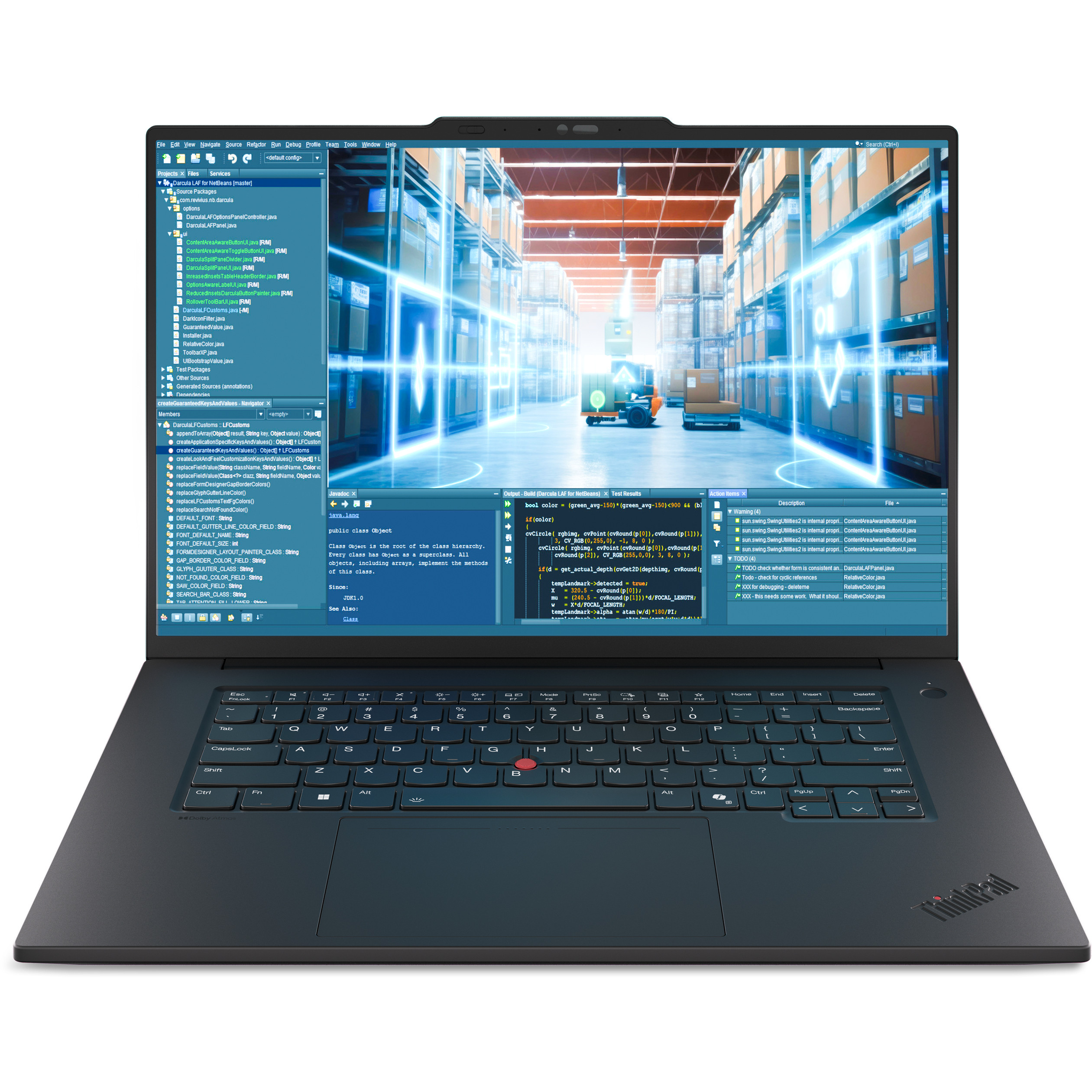 Laptop LENOVO ThinkPad T1g Gen 8 CU7 255H (15.6" FHD, Intel Core i7, 32GB RAM, 1TB SSD, RTX 5060, Windows 11 Pro, hrvatska tipkovnica, crna) – internacionalna non HR tipkovnica