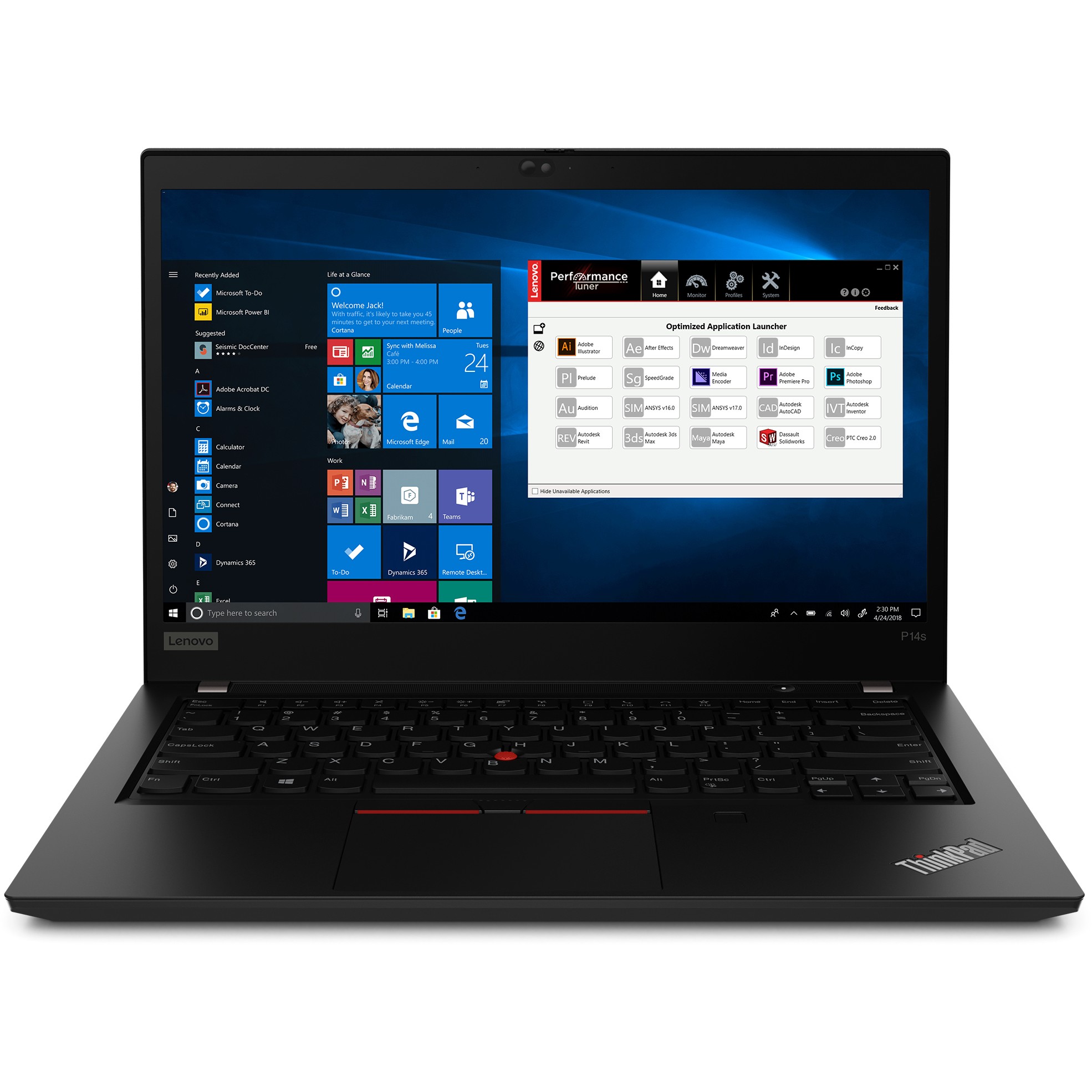 Laptop T1A LENOVO P14S i5-10310U 16GB 256GB 14FHD W11P - KORIŠTENI jamstvo 6 mjeseci – internacionalna non HR tipkovnica-1