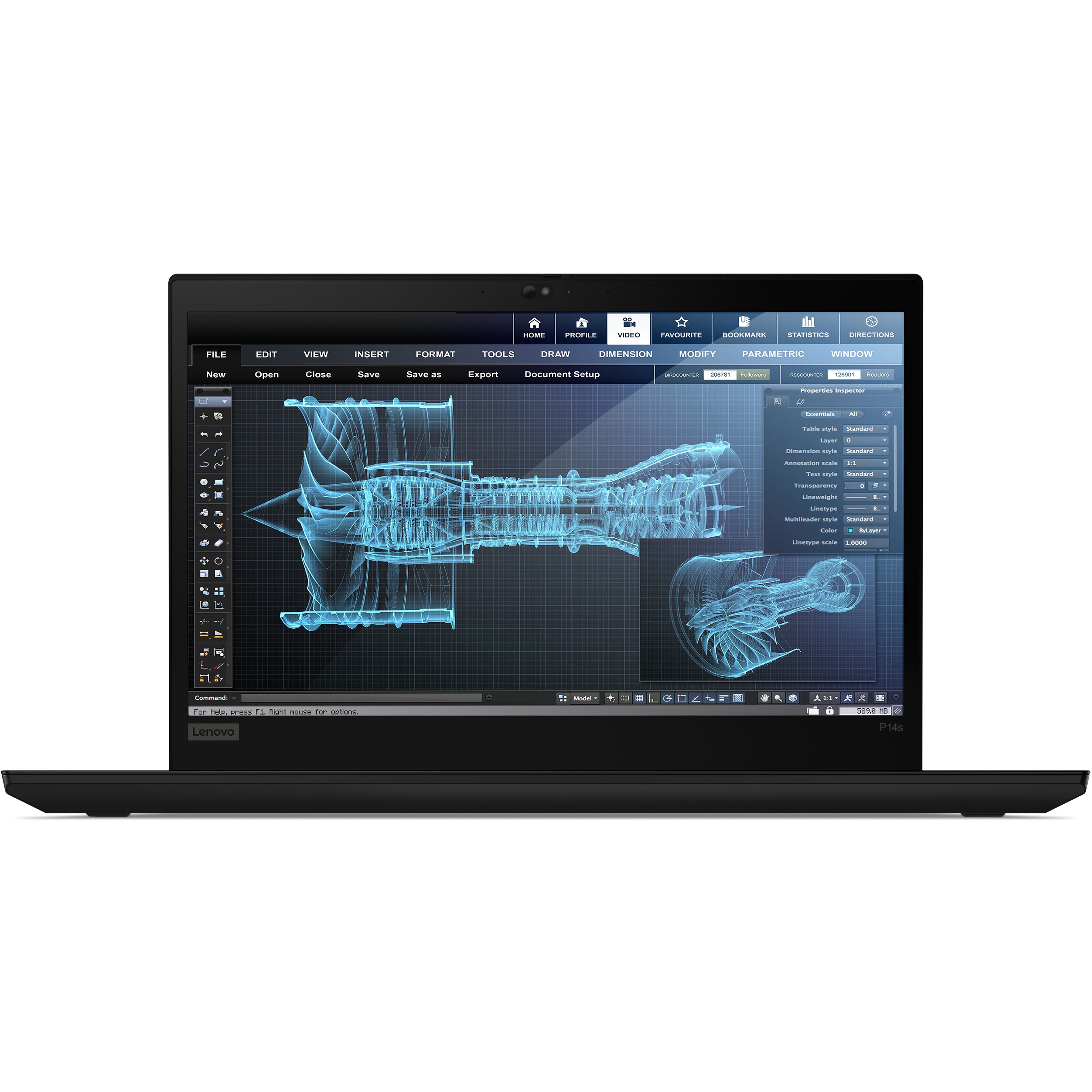 Laptop T1A LENOVO P14S i5-10310U 16GB 256GB 14FHD W11P - KORIŠTENI jamstvo 6 mjeseci – internacionalna non HR tipkovnica-17