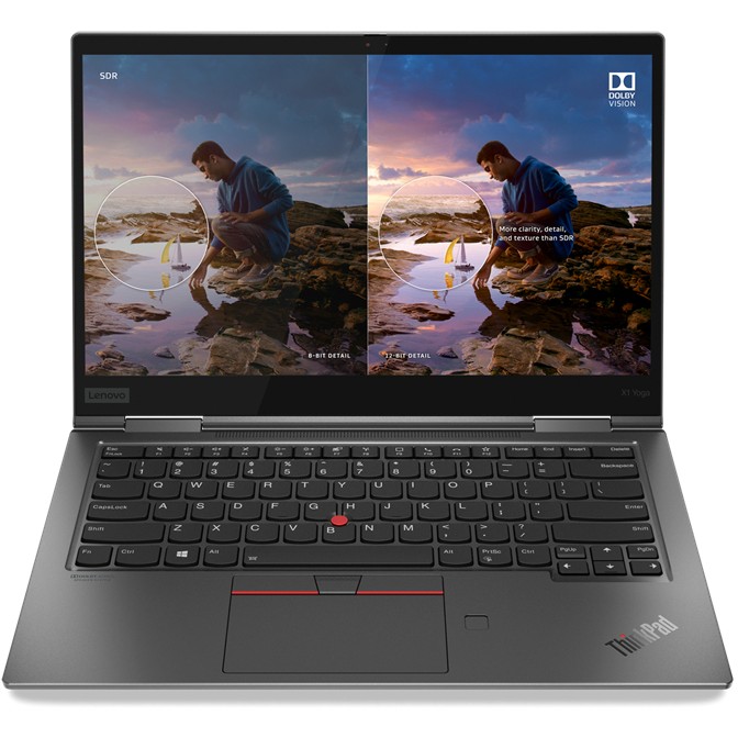 Laptop LENOVO X1 YOGA N14 T1A (14" FHD, i5-10310U, 16GB RAM, 512GB SSD, Windows 11 Pro) - korišteno / profesionalno obnovljeno, jamstvo uključeno – internacionalna non HR tipkovnica-0