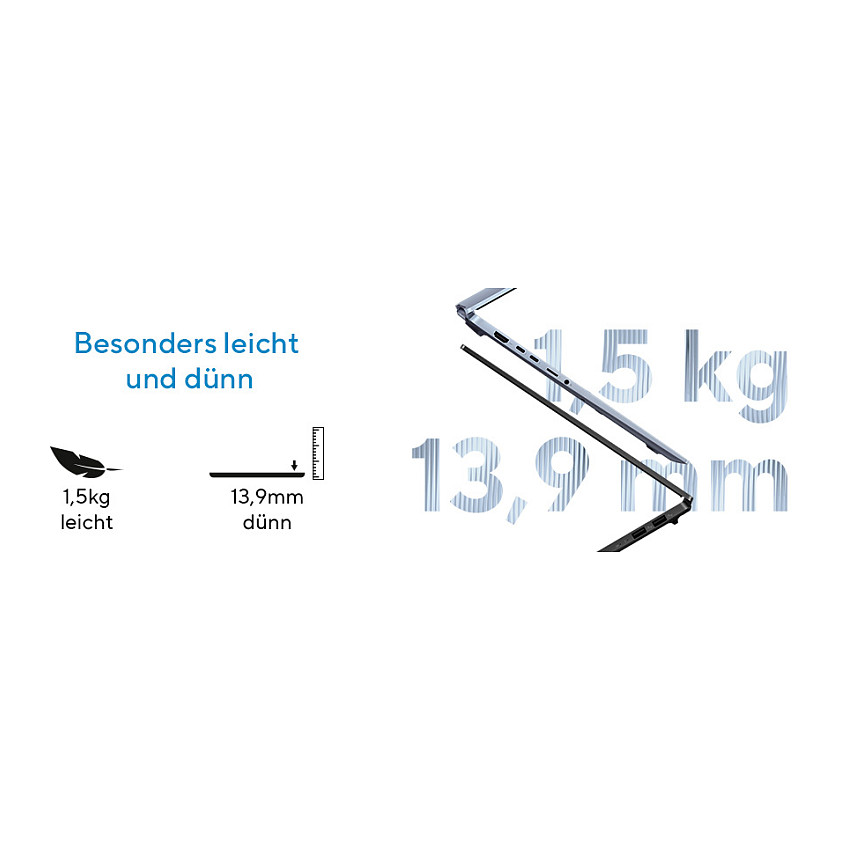 Laptop ASUS Vivobook S 16 U7 255H (16" FHD, Intel Core i7, 32GB RAM, 1TB SSD, Intel Iris Xe, Windows 11, hrvatska tipkovnica, bijela) – internacionalna non HR tipkovnica-12