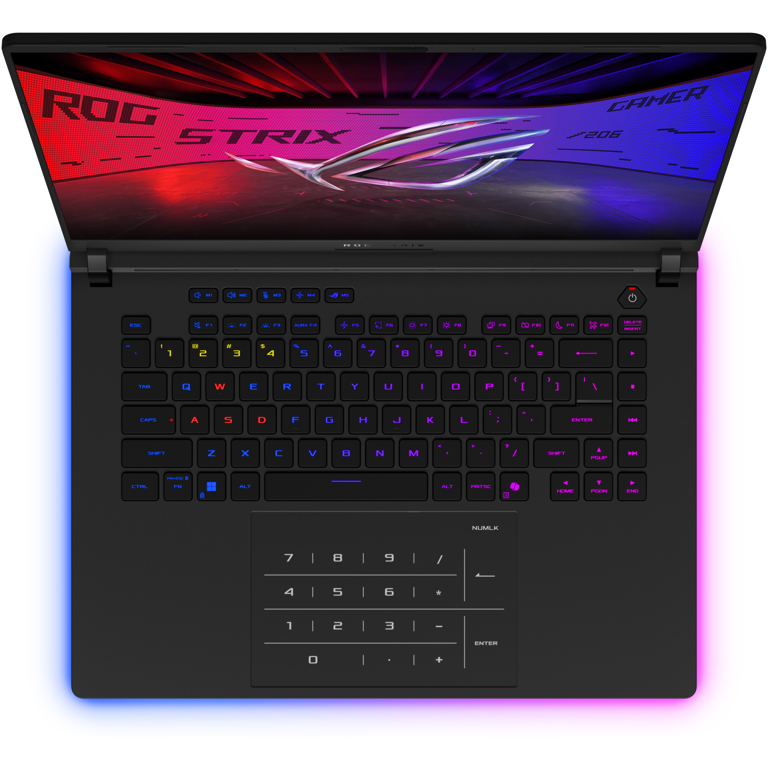 Laptop ASUS ROG Strix Scar 16 G635LX-RW018W (16" 2560x1600, Intel Core Ultra 9 275HX, 32GB RAM, 1TB SSD, RTX 5090, Windows 11 Home) – internacionalna non HR tipkovnica-4