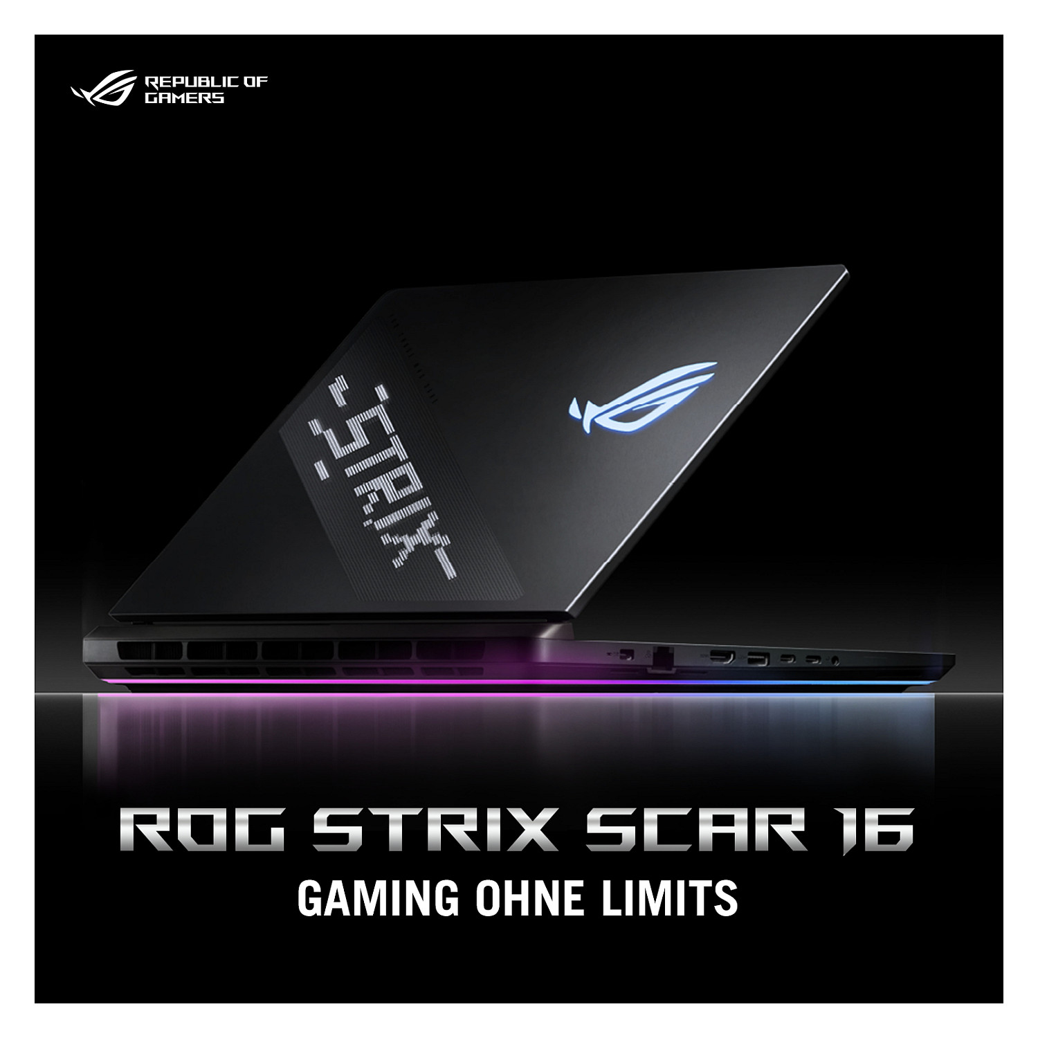 Laptop ASUS ROG Strix Scar 16 G635LX-RW018W (16" 2560x1600, Intel Core Ultra 9 275HX, 32GB RAM, 1TB SSD, RTX 5090, Windows 11 Home) – internacionalna non HR tipkovnica-16