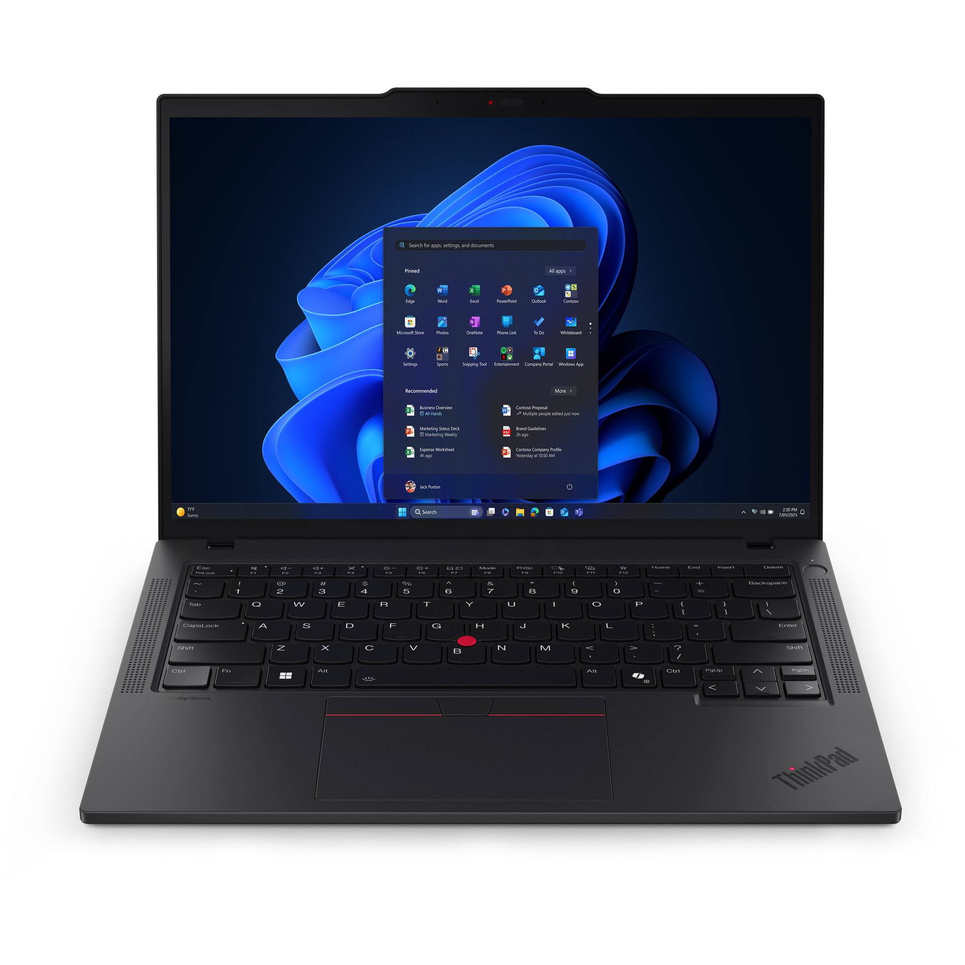Laptop LENOVO ThinkPad T14 G6 (14" WUXGA, Intel Core i7, 64GB RAM, 1TB SSD, Windows 11 Pro) – internacionalna non HR tipkovnica