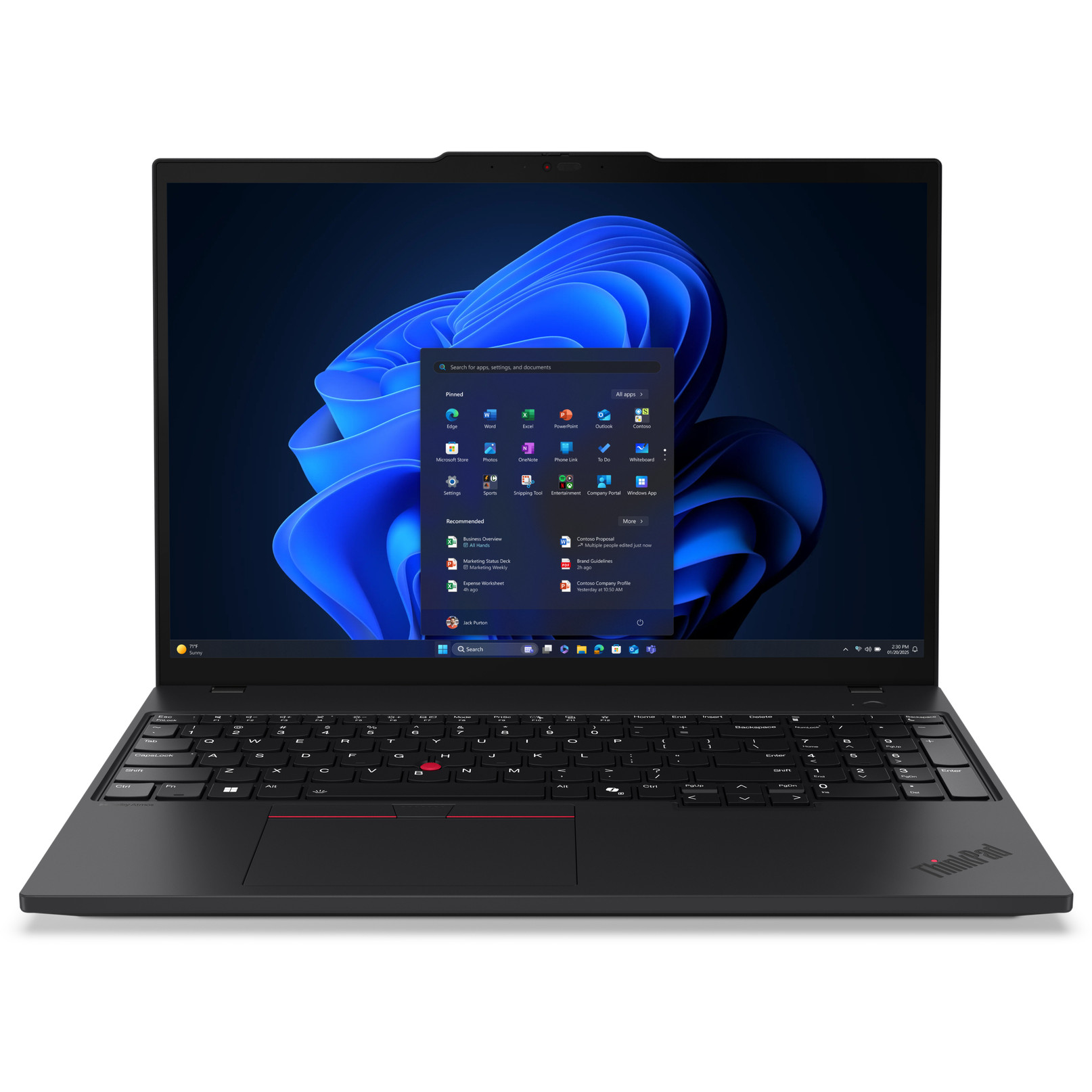Laptop LENOVO ThinkPad T16 G4 (16" WUXGA, Intel Core i7-255U, 64GB RAM, 1TB SSD, Windows 11 Pro) – internacionalna non HR tipkovnica-0