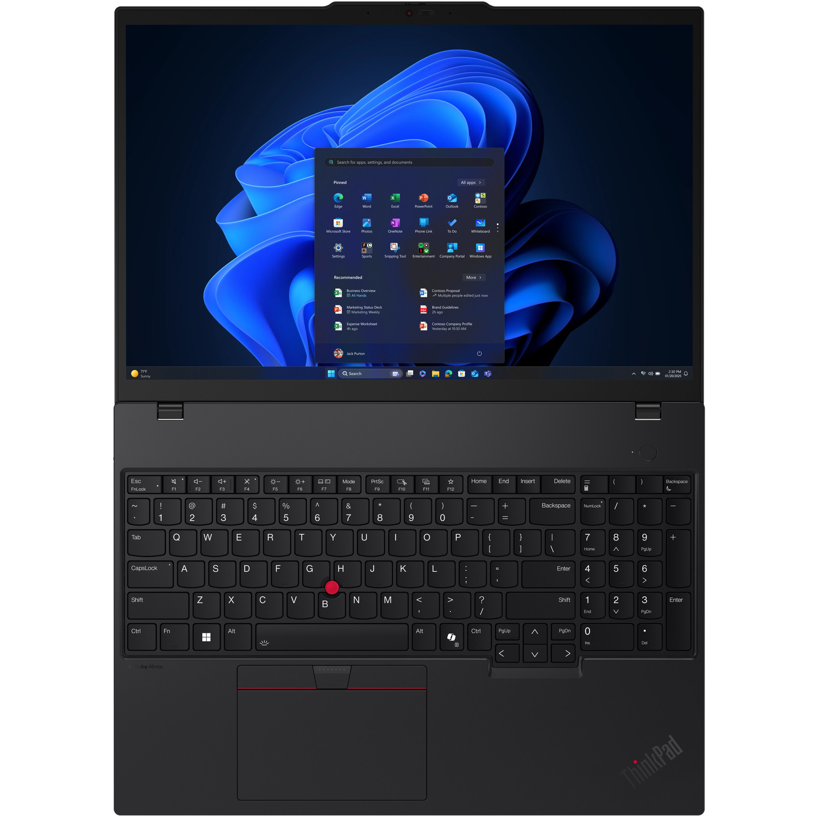 Laptop LENOVO ThinkPad T16 G4 (16" WUXGA, Intel Core i7-255U, 64GB RAM, 1TB SSD, Windows 11 Pro) – internacionalna non HR tipkovnica-7