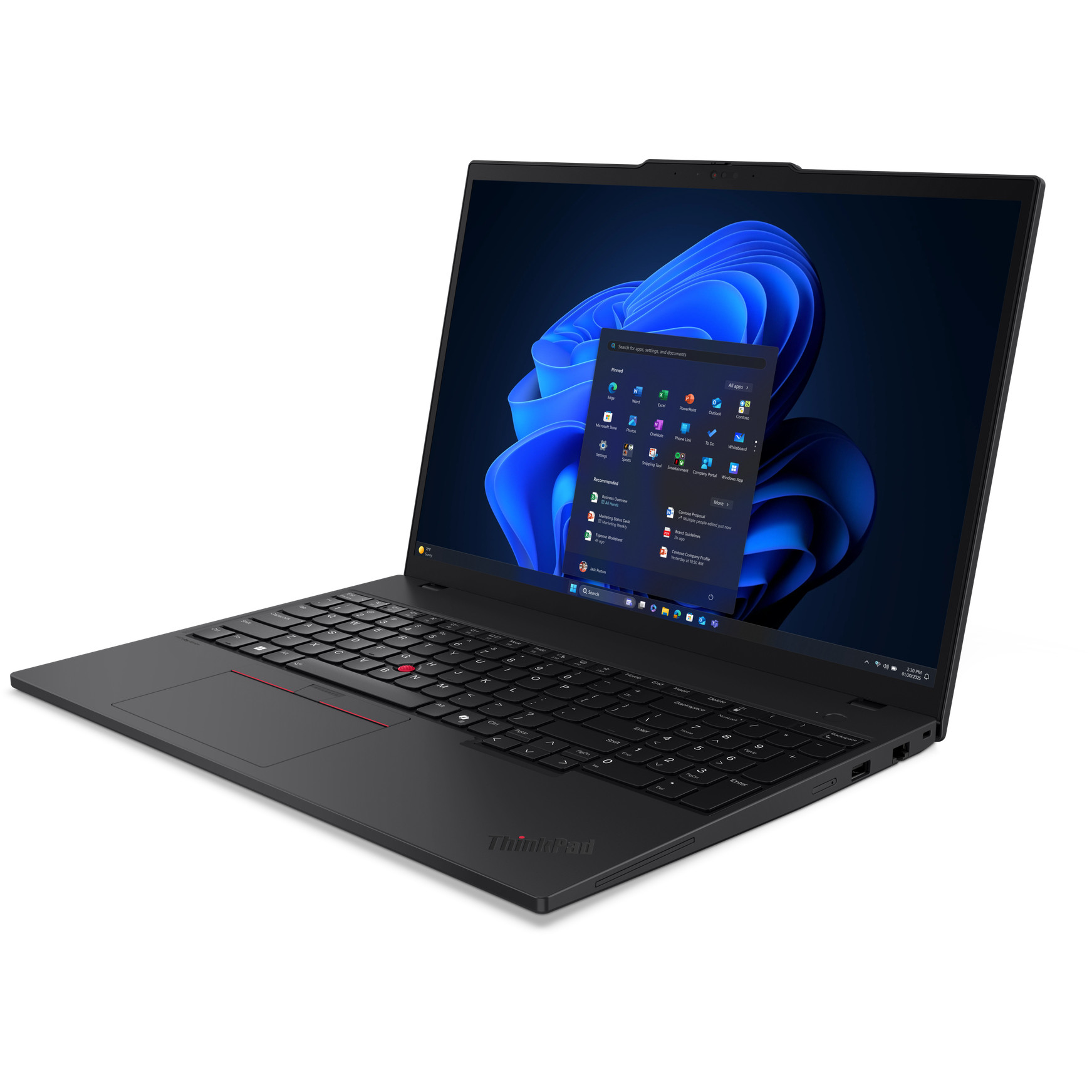 Laptop LENOVO ThinkPad T16 G4 (16" WUXGA, Intel Core i7-255U, 64GB RAM, 1TB SSD, Windows 11 Pro) – internacionalna non HR tipkovnica-8