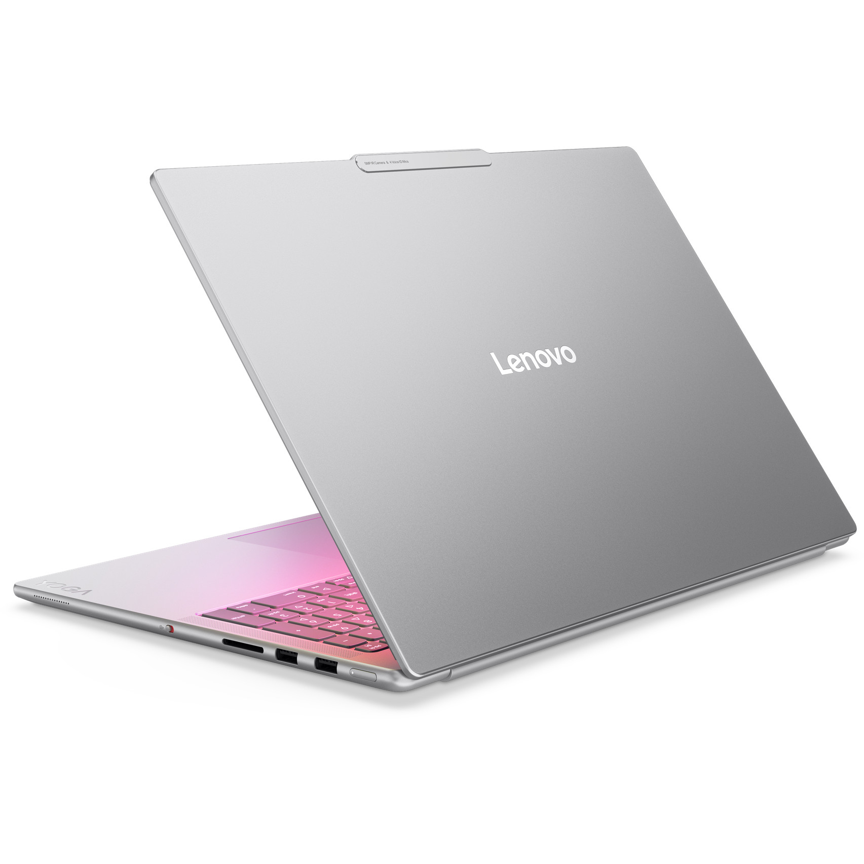 Laptop LENOVO Yoga Pro 9 16IAH10 (16", OLED, 3.2K, Intel Core Ultra 9 285H, 32 GB, 1 TB SSD, GeForce RTX 5060, Windows 11 Pro, DE tipkovnica, siva)-1