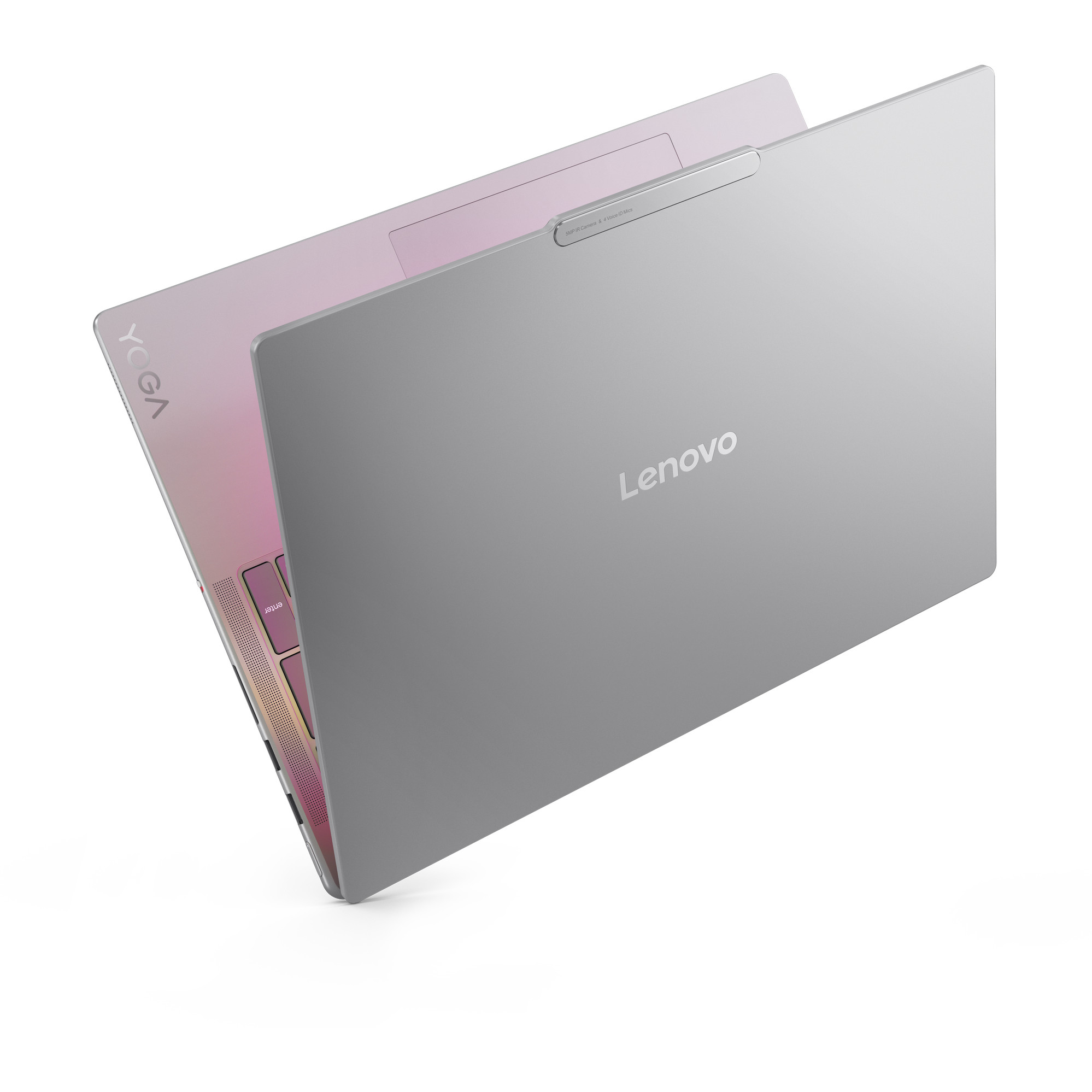 Laptop LENOVO Yoga Pro 9 16IAH10 (16", OLED, 3.2K, Intel Core Ultra 9 285H, 32 GB, 1 TB SSD, GeForce RTX 5060, Windows 11 Pro, DE tipkovnica, siva)-3