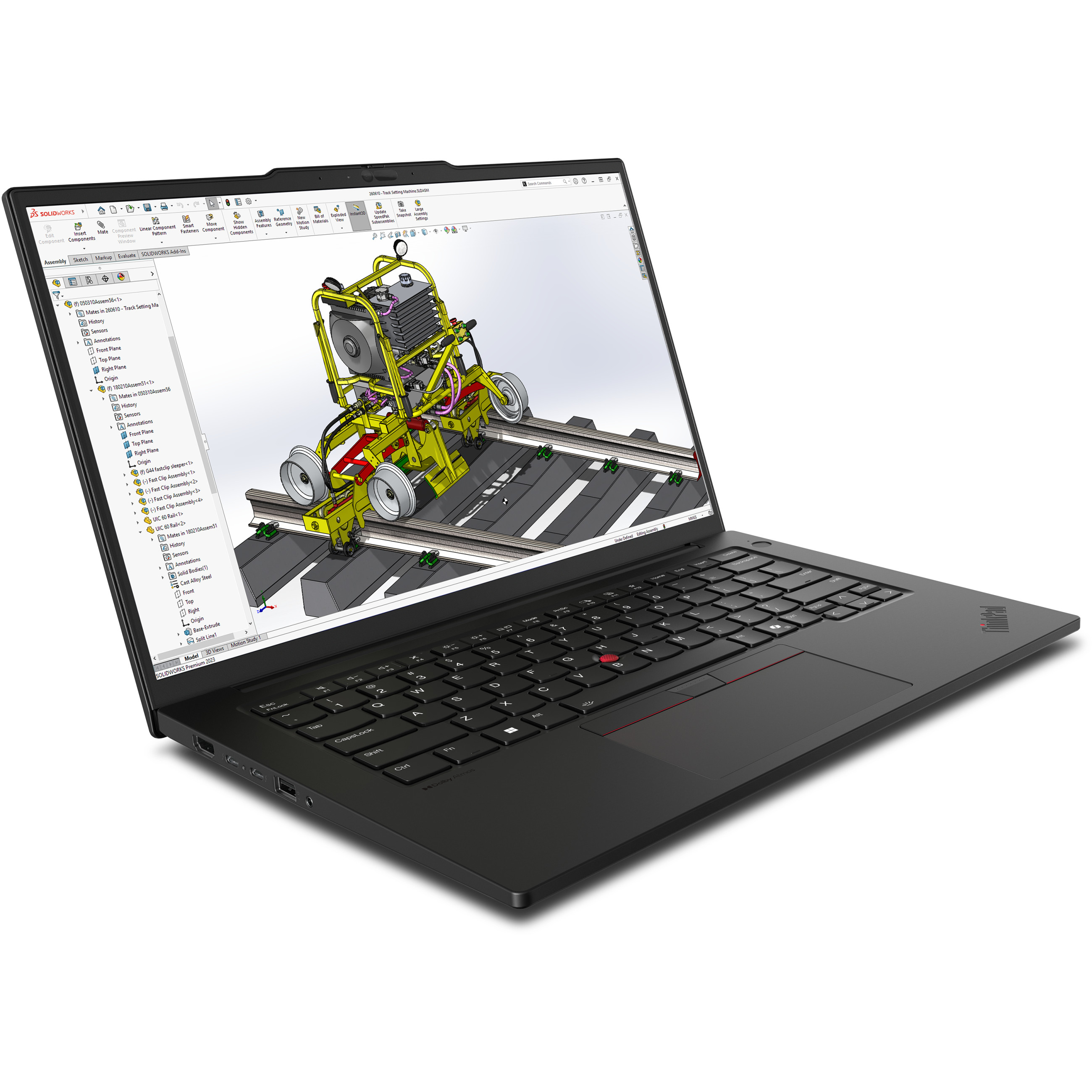 Laptop LENOVO ThinkPad P14s G6 (14" WQXGA, Intel Core i7-255H, 32GB RAM, 1TB SSD, Windows 11 Pro) – internacionalna non HR tipkovnica-4