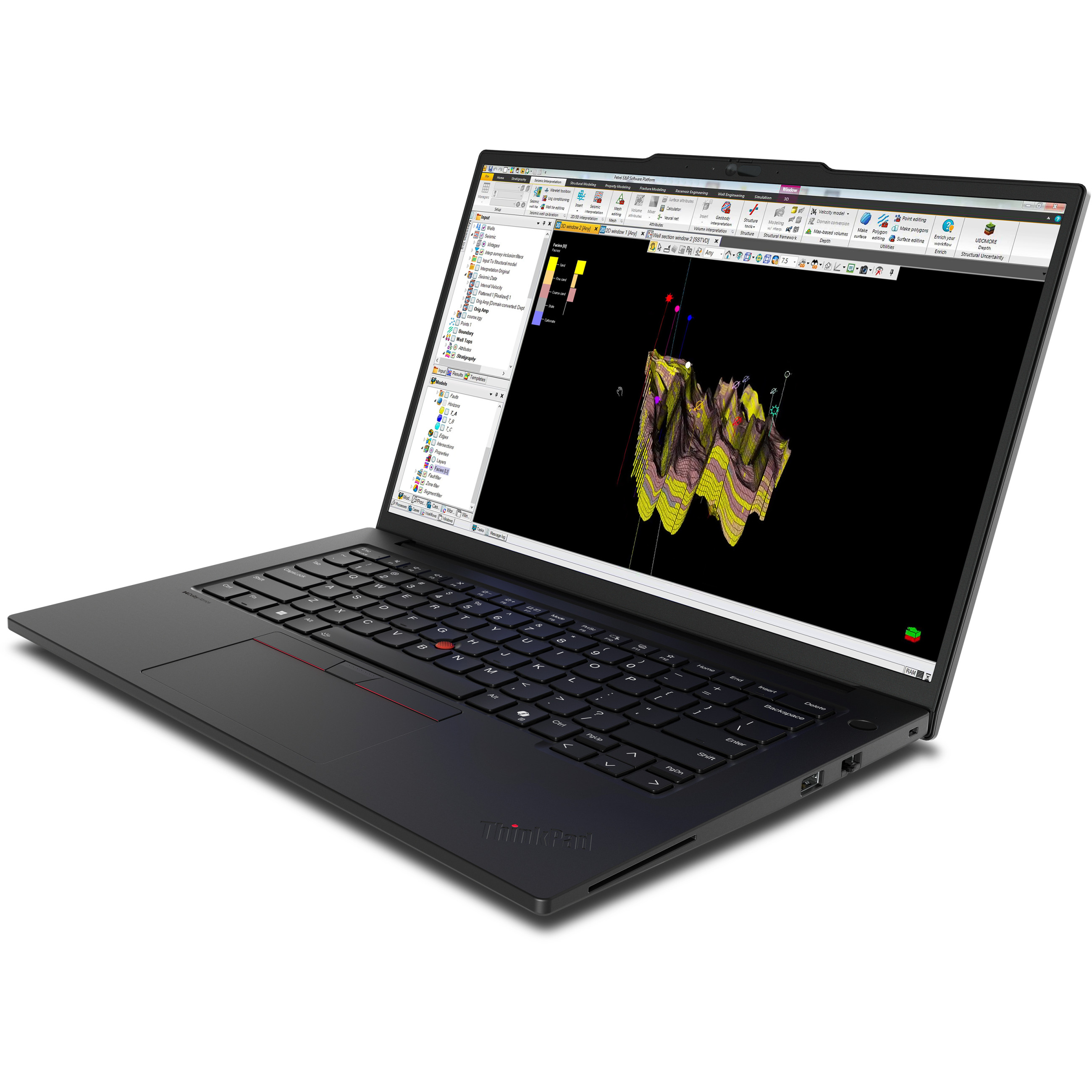 Laptop LENOVO ThinkPad P14s G6 (14" WQXGA, Intel Core i7-255H, 32GB RAM, 1TB SSD, Windows 11 Pro) – internacionalna non HR tipkovnica-5