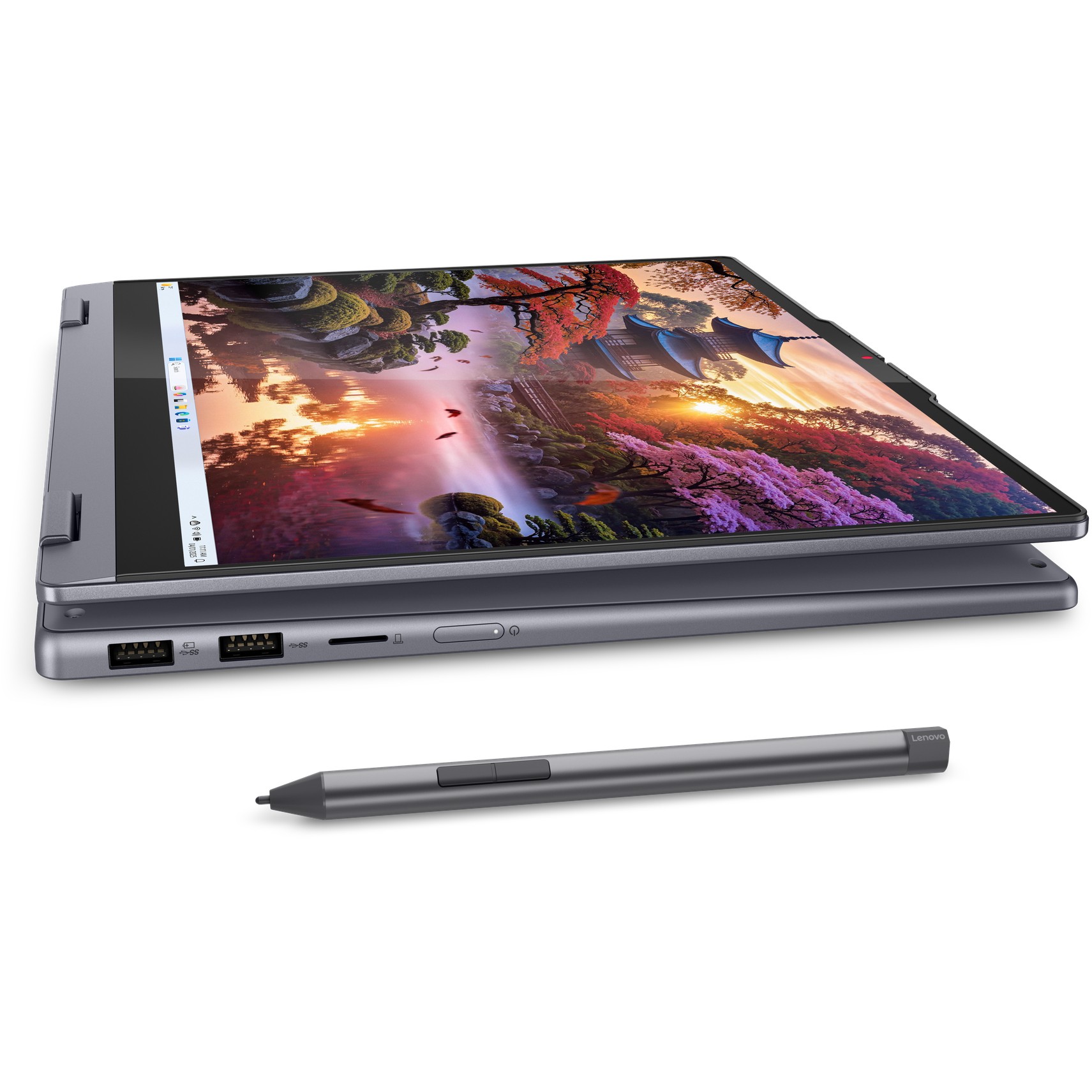 Laptop LENOVO IdeaPad 5 2-in-1 14AKP10 14" WUXGA OLED Ryzen 7 3500U 16GB/512GB Win11 – internacionalna non HR tipkovnica-5